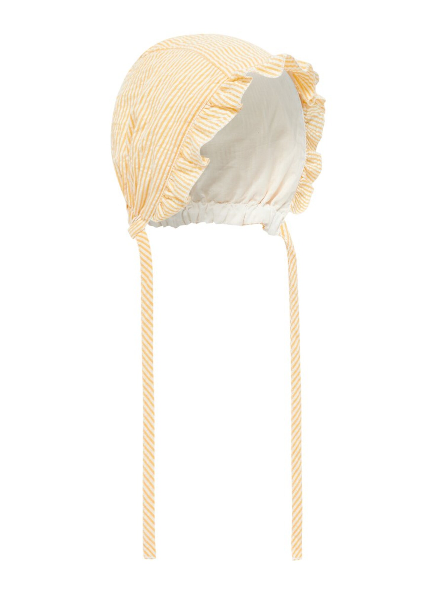Name It Meisjes Muts Geel Wit name it kopen in de aanbieding