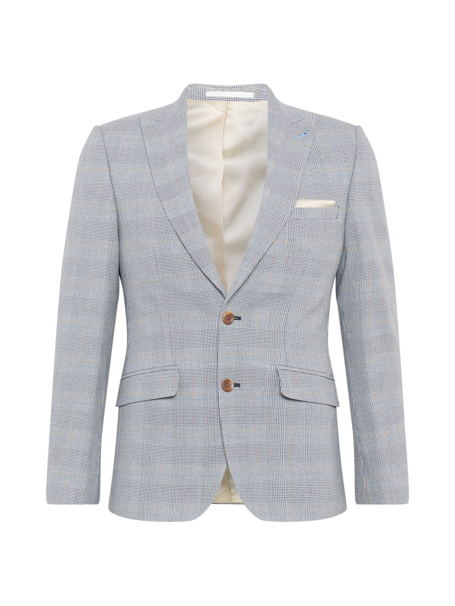 BURTON MENSWEAR LONDON Švarkas  šviesiai mėlyna / pilka / šviesiai pilka / juoda / geltona