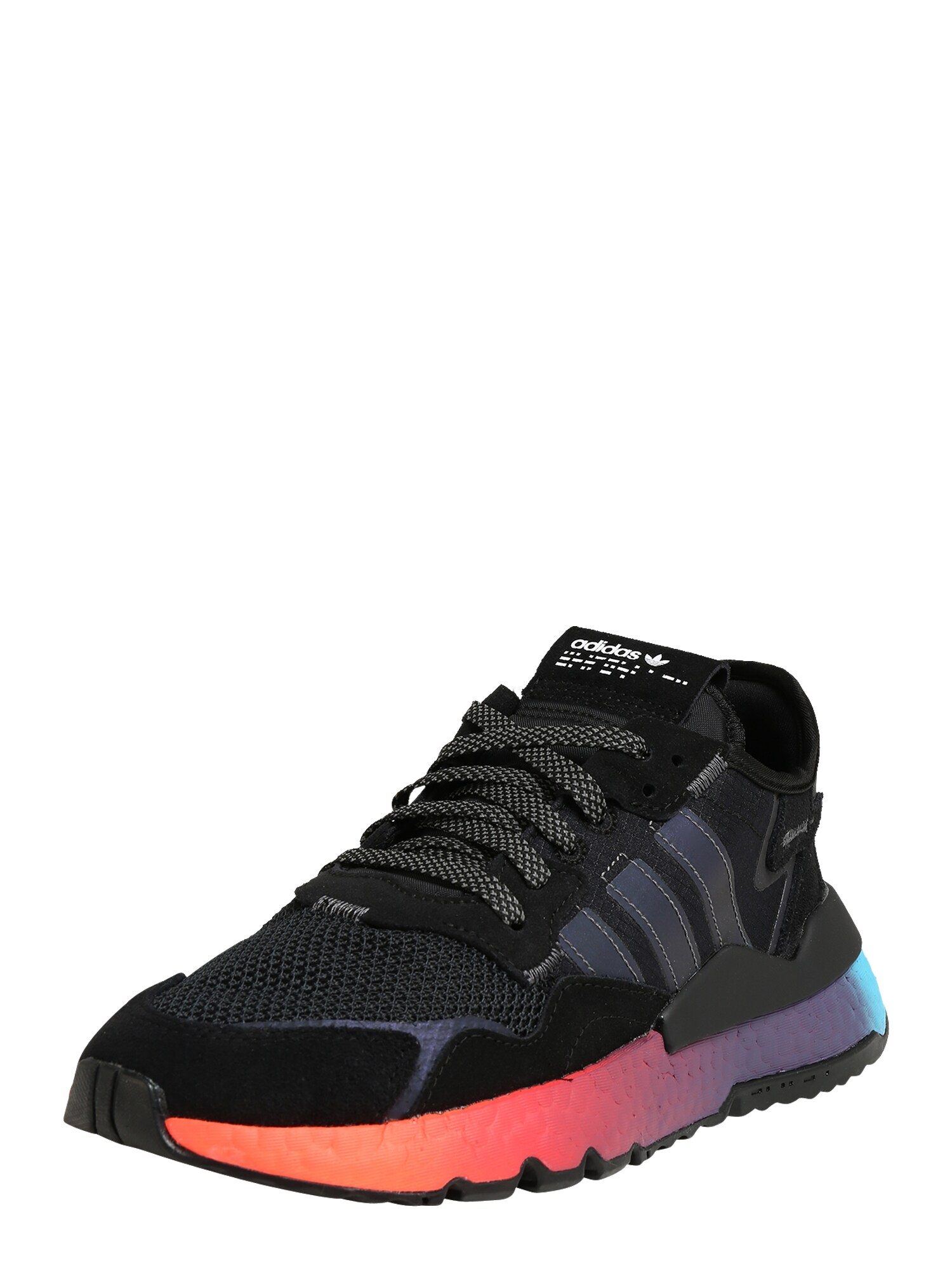 ADIDAS ORIGINALS Sportbačiai be auliuko 'Nite Jogger'  juoda / antracito