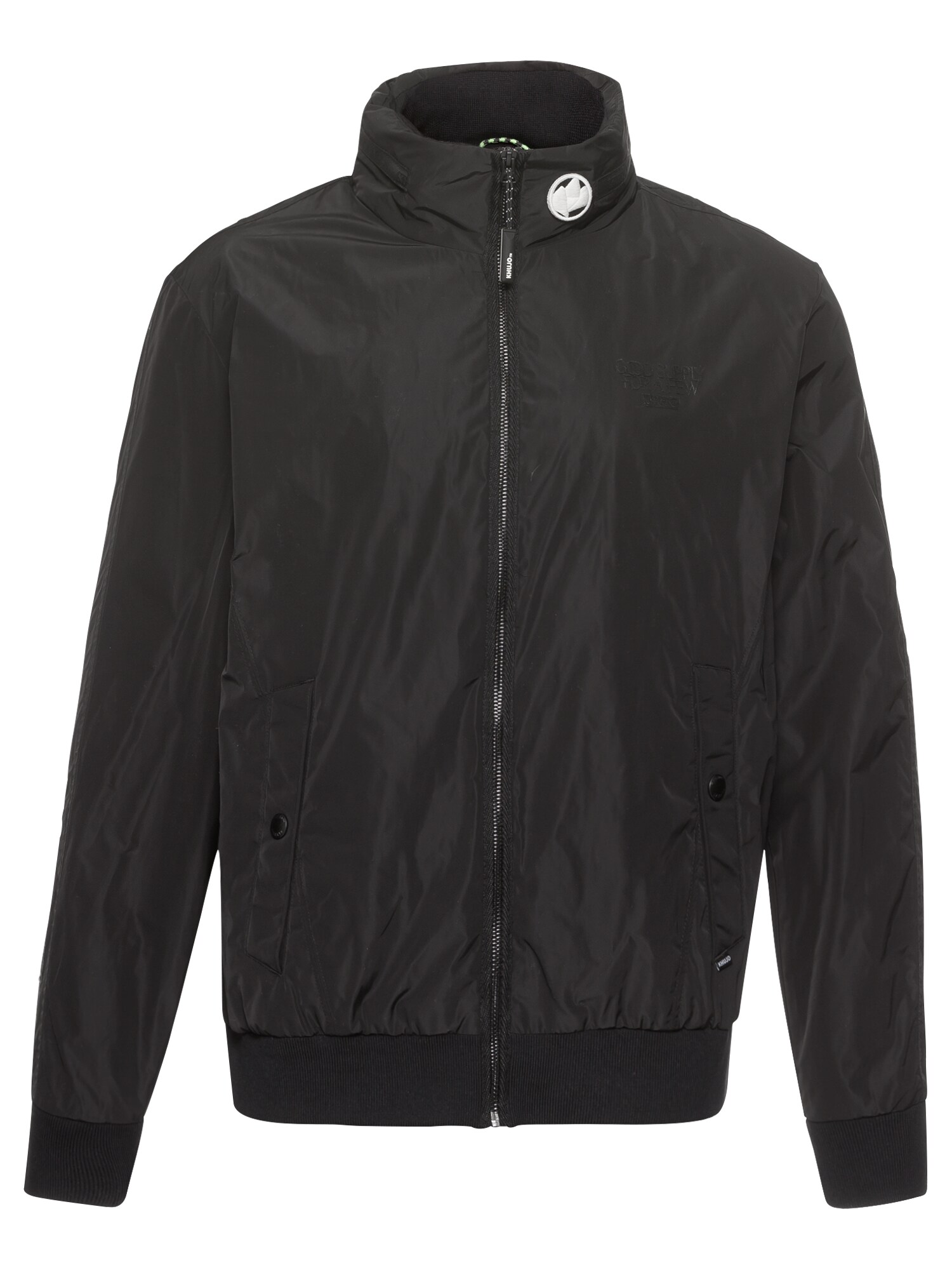 Khujo Heren Tussenjas Covis Zwart Wit khujo kopen in de aanbieding