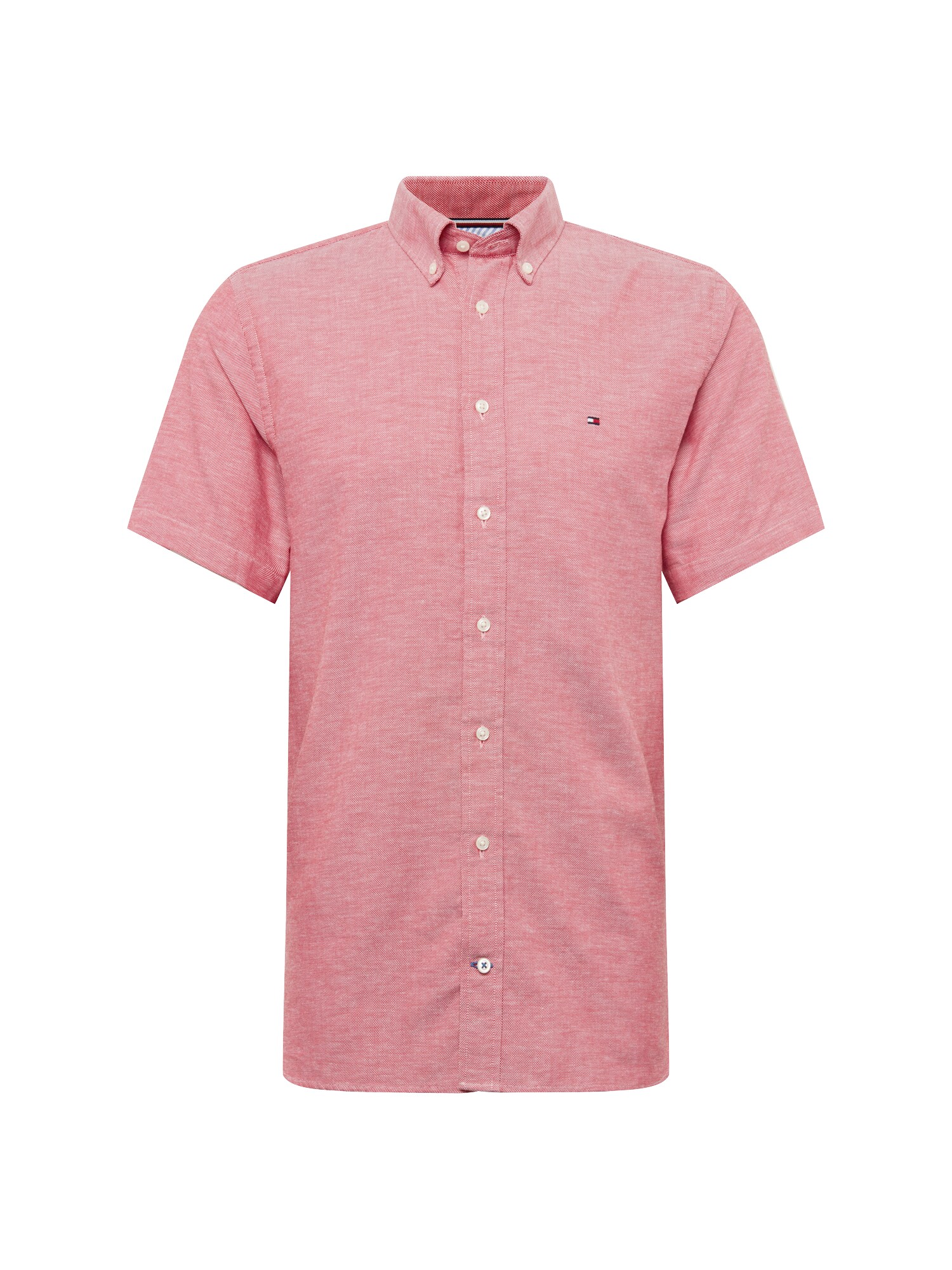 Tommy Hilfiger Heren Overhemd Rosa tommy hilfiger kopen in de aanbieding