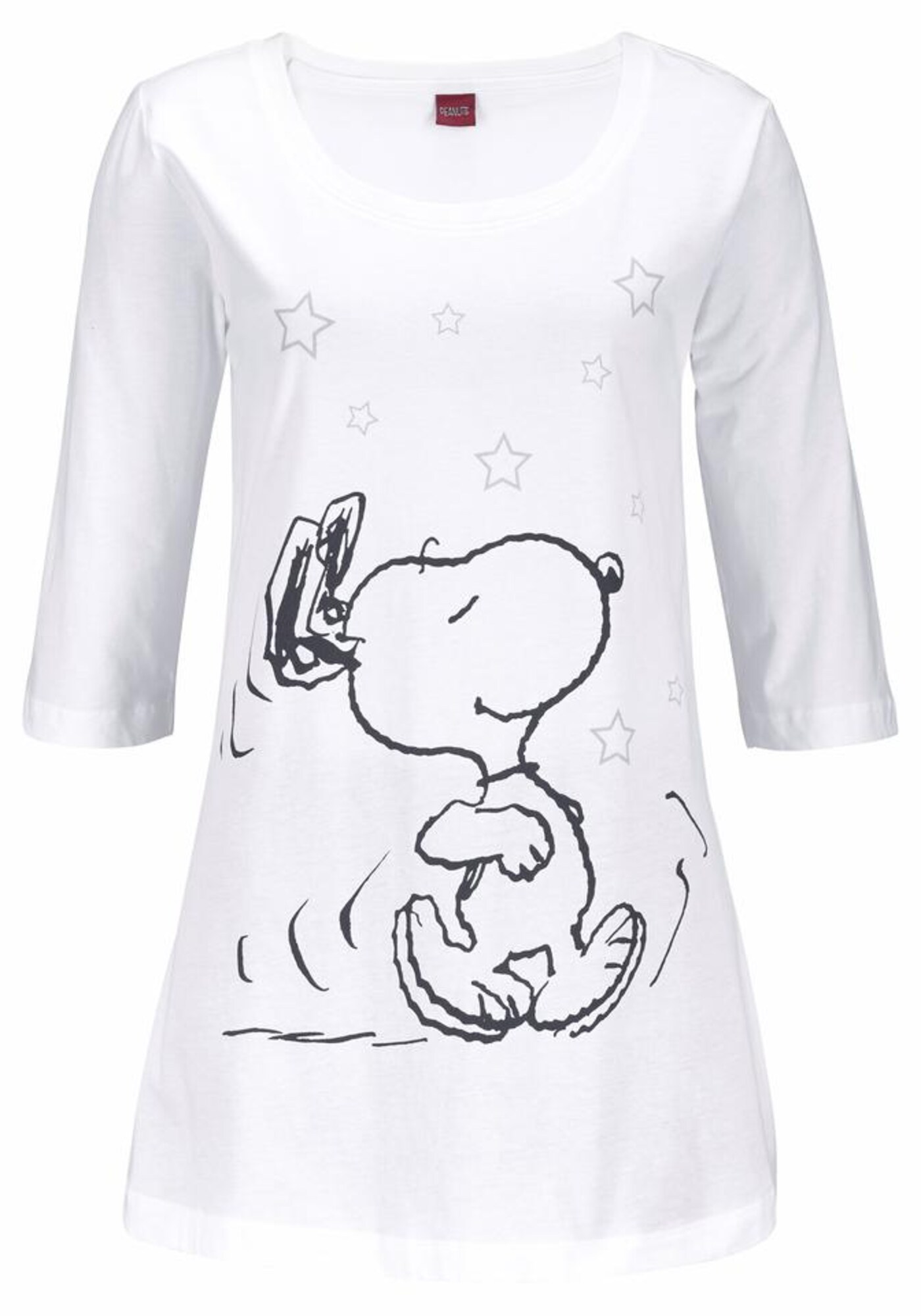 PEANUTS Pyžamo sivá / biela (obrázok 3)
