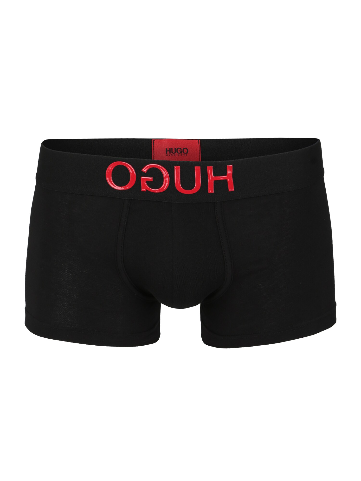 Hugo Heren Slip Trunk Iconic Lichtrood Zwart hugo kopen in de aanbieding
