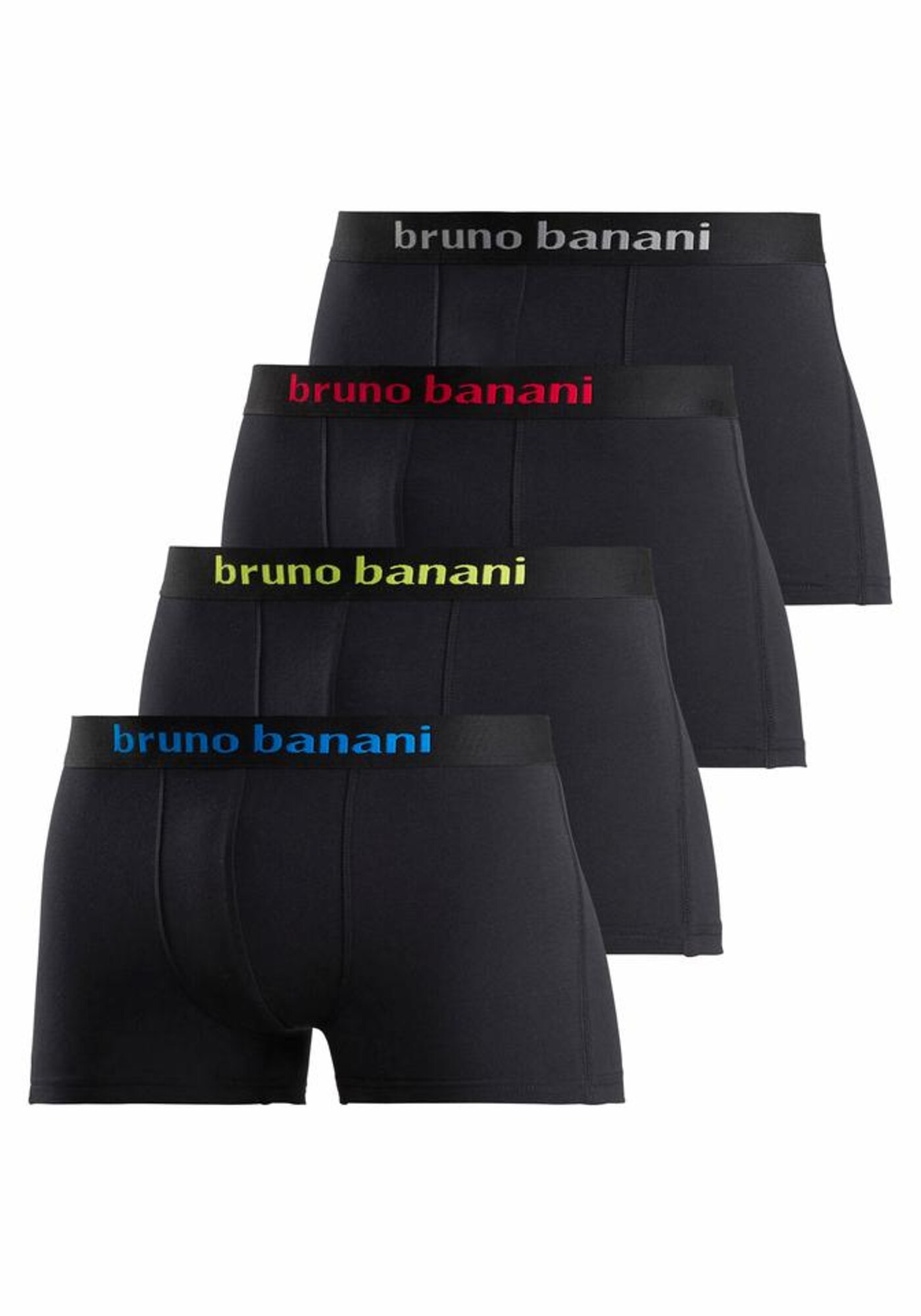 BRUNO BANANI Boxerky  modrá / žltá / červená / čierna
