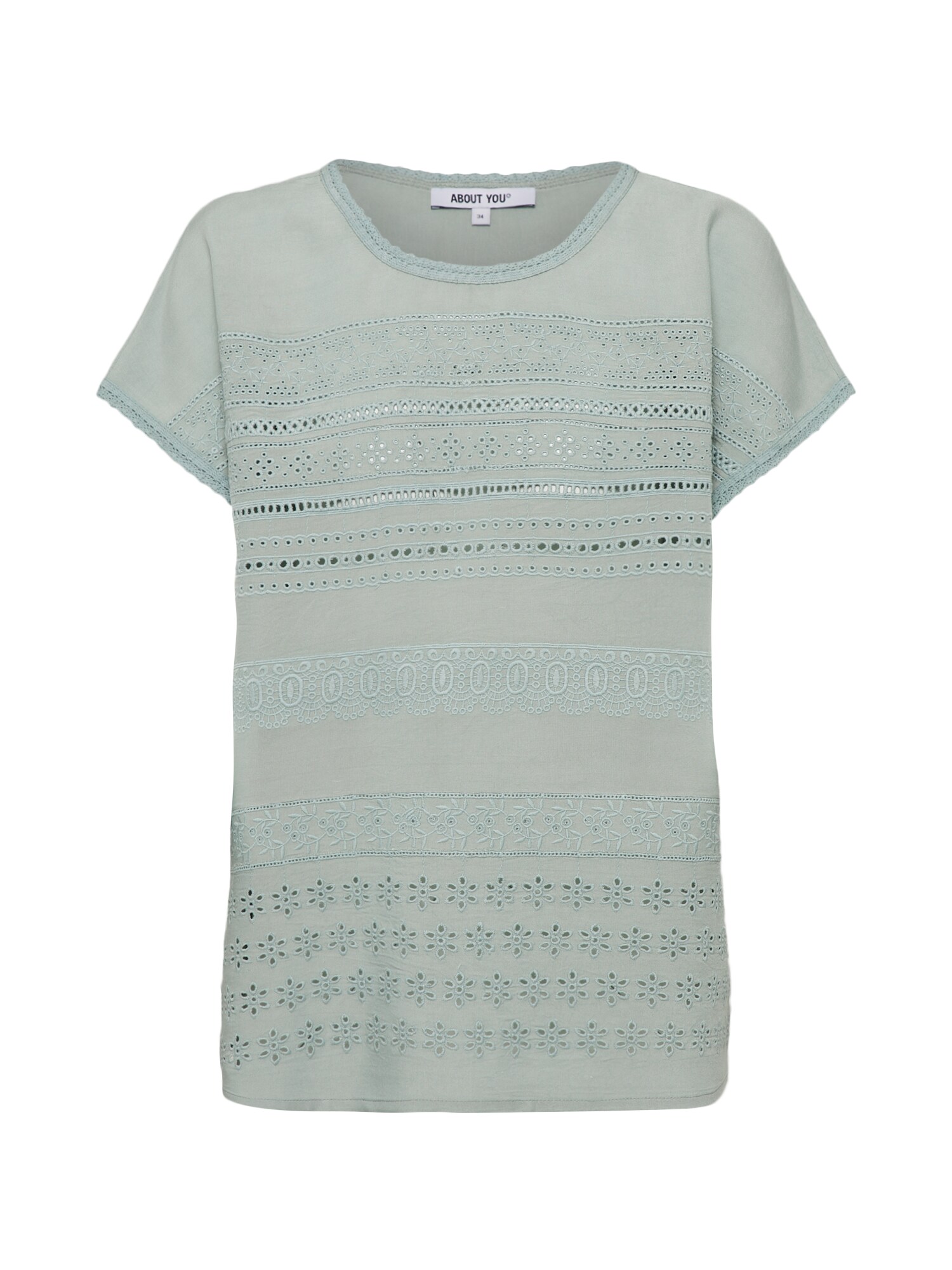 About You Dames Shirt Sharon Jade Groen about you kopen in de aanbieding