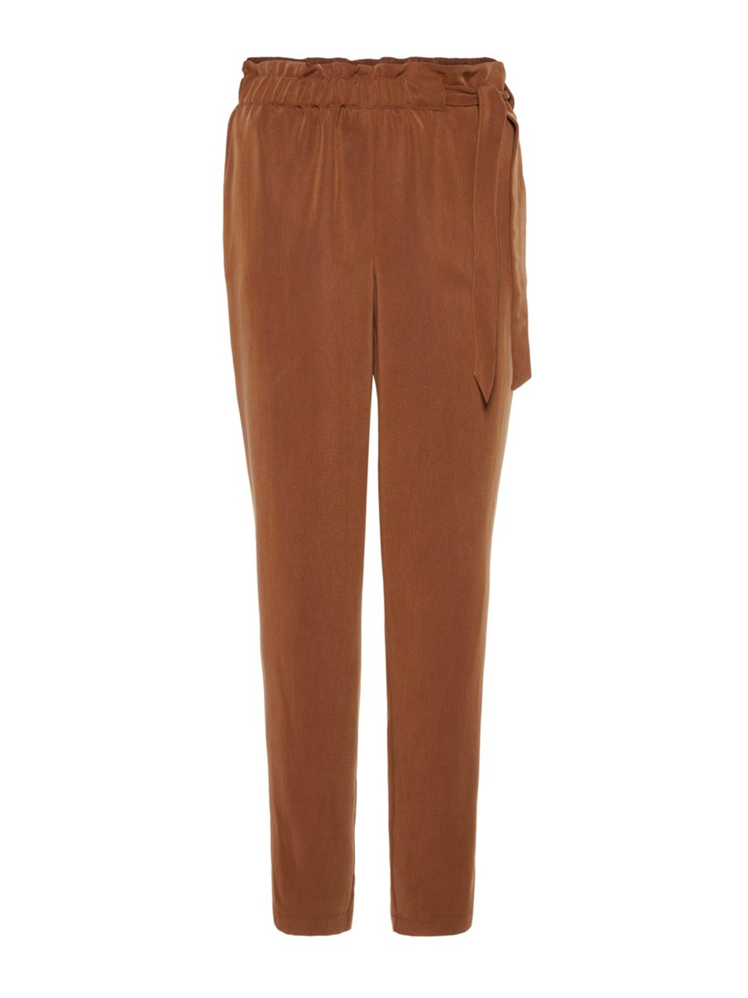 Pieces Dames Broek Bruin pieces kopen in de aanbieding