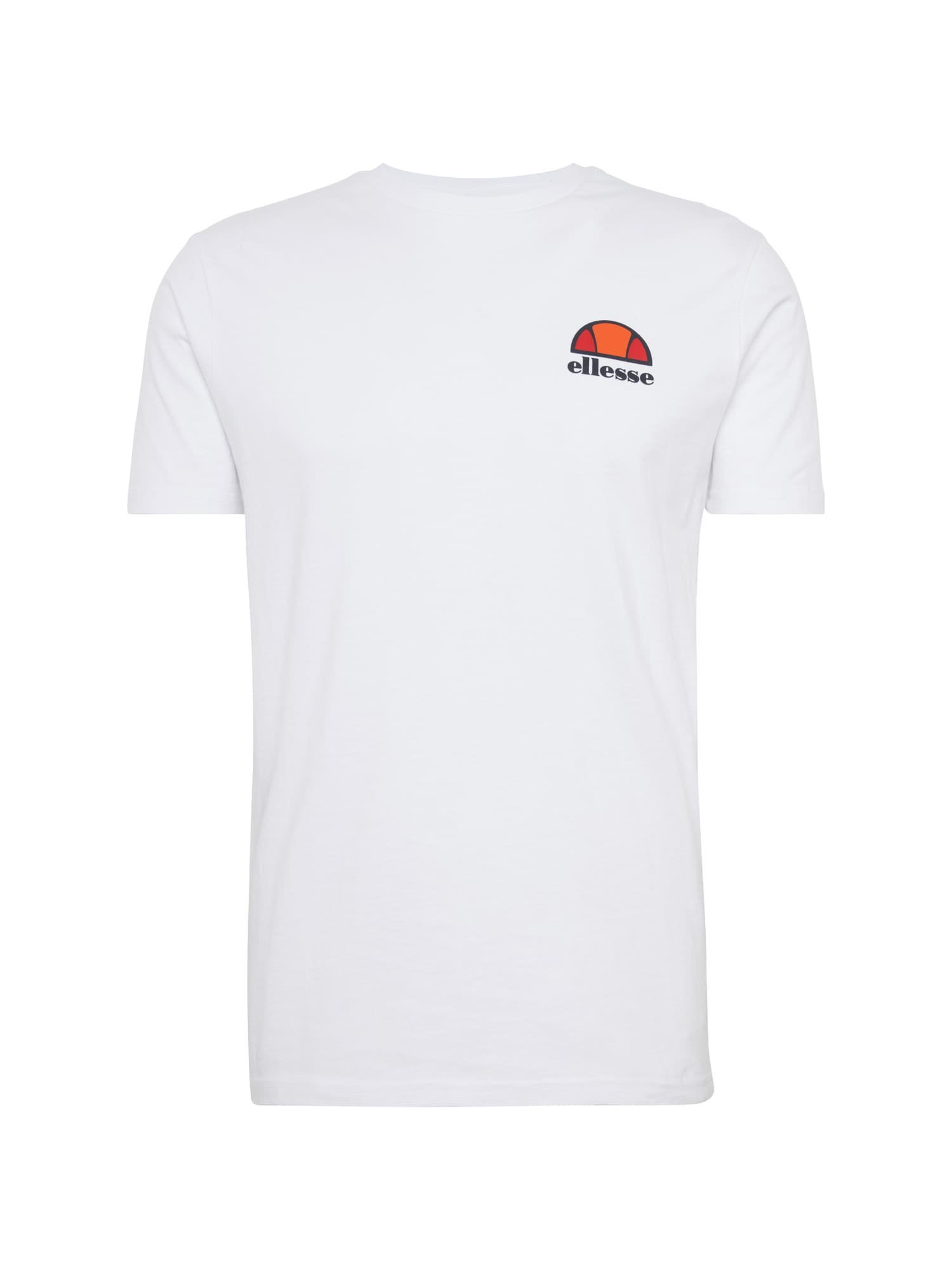 ELLESSE Tričko 'Canaletto'  mandarínková / červená / čierna / biela