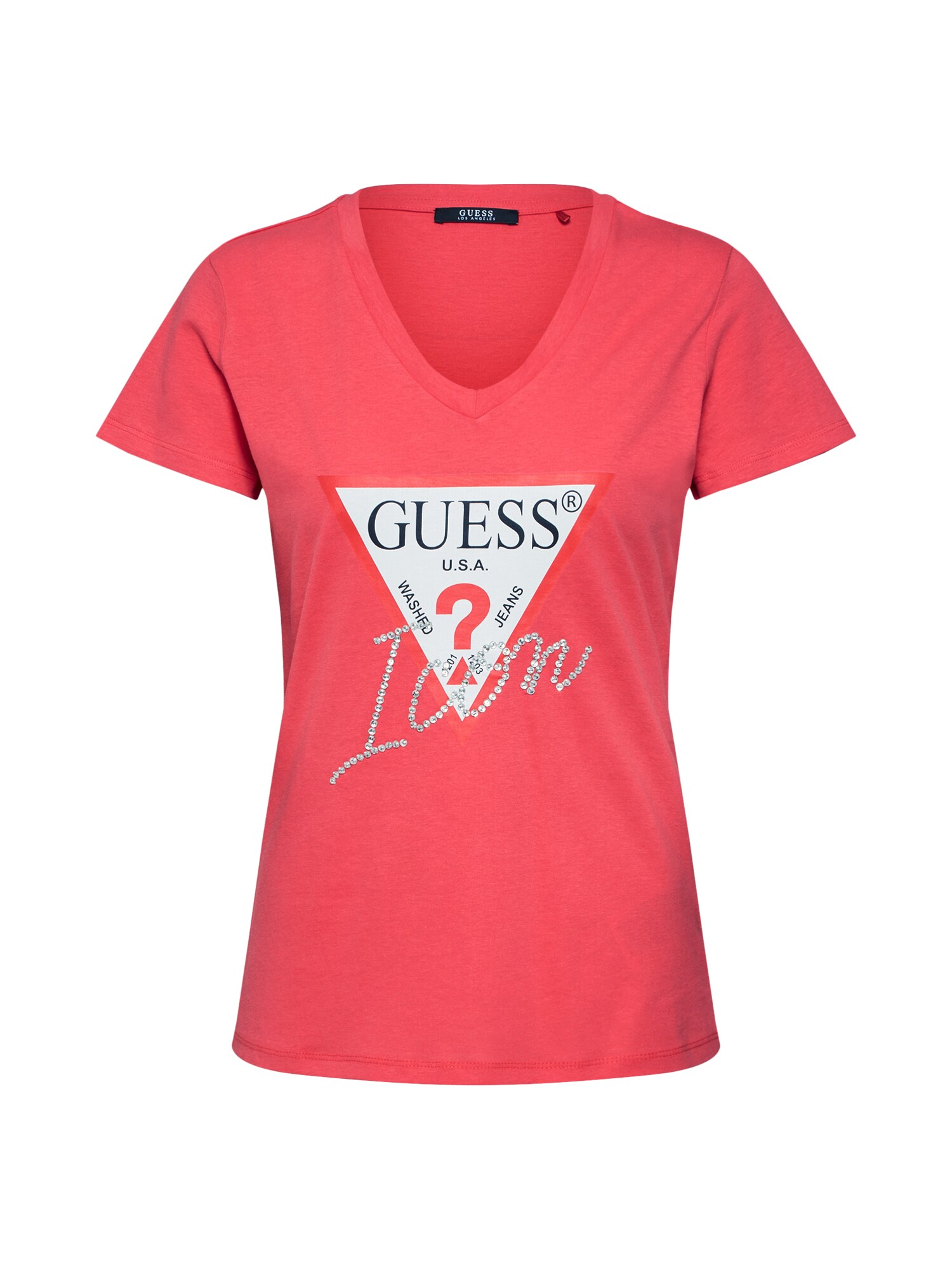 Guess Dames Shirt Pink guess kopen in de aanbieding