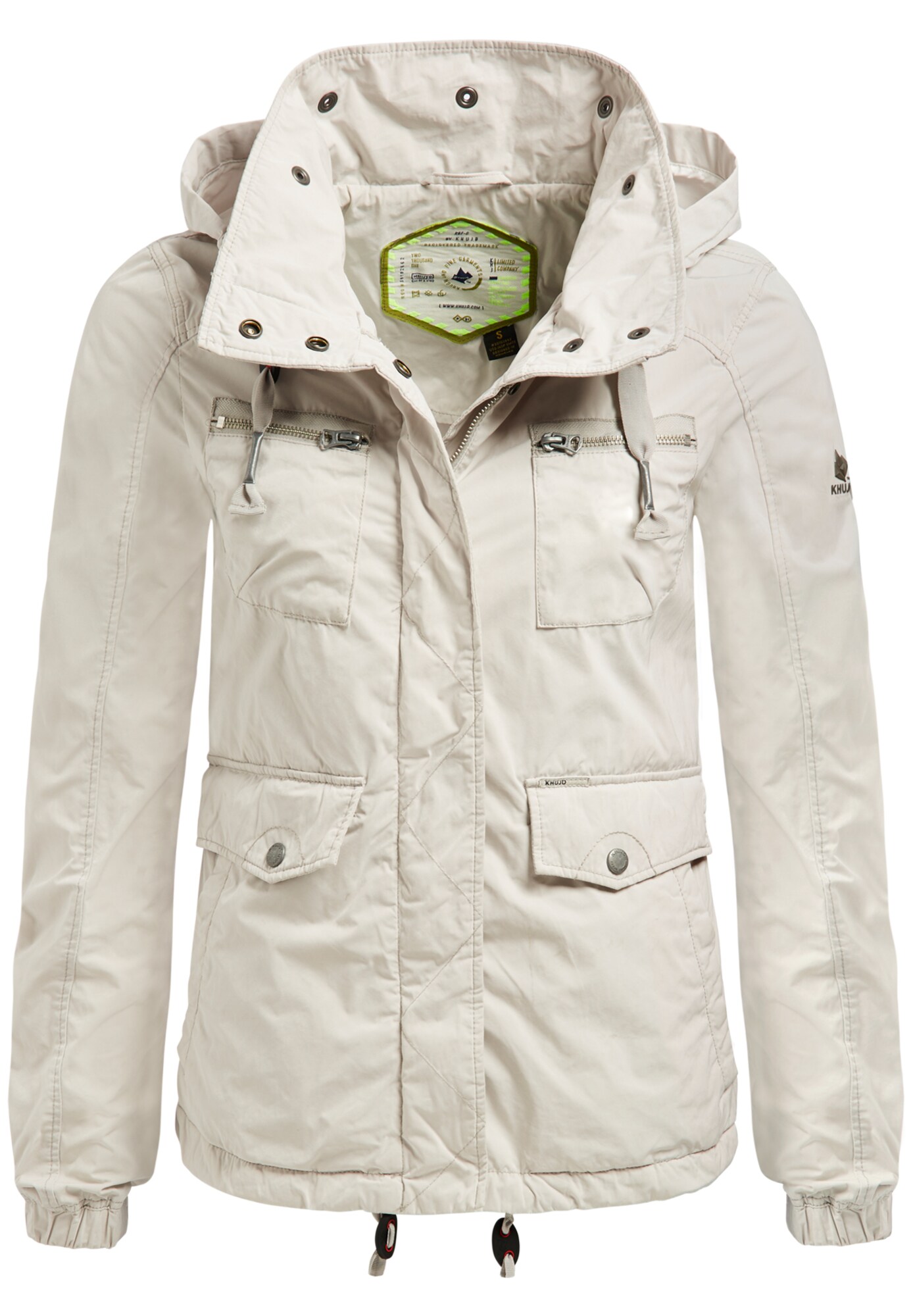 Khujo Dames Tussenparka Wit khujo kopen in de aanbieding