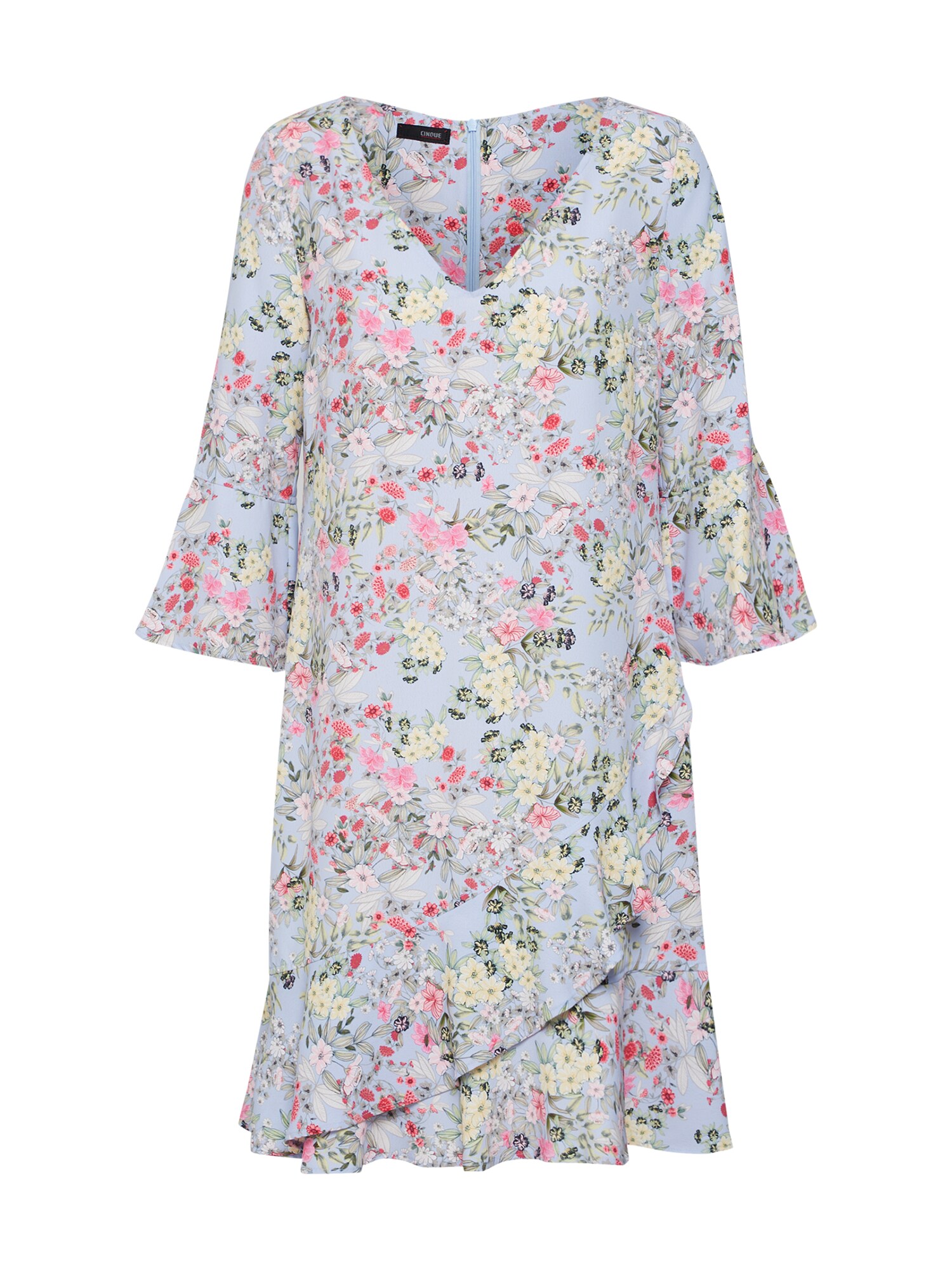 Cinque Dames Jurk Ciinsula Lichtblauw Gemengde Kleuren cinque kopen in de aanbieding
