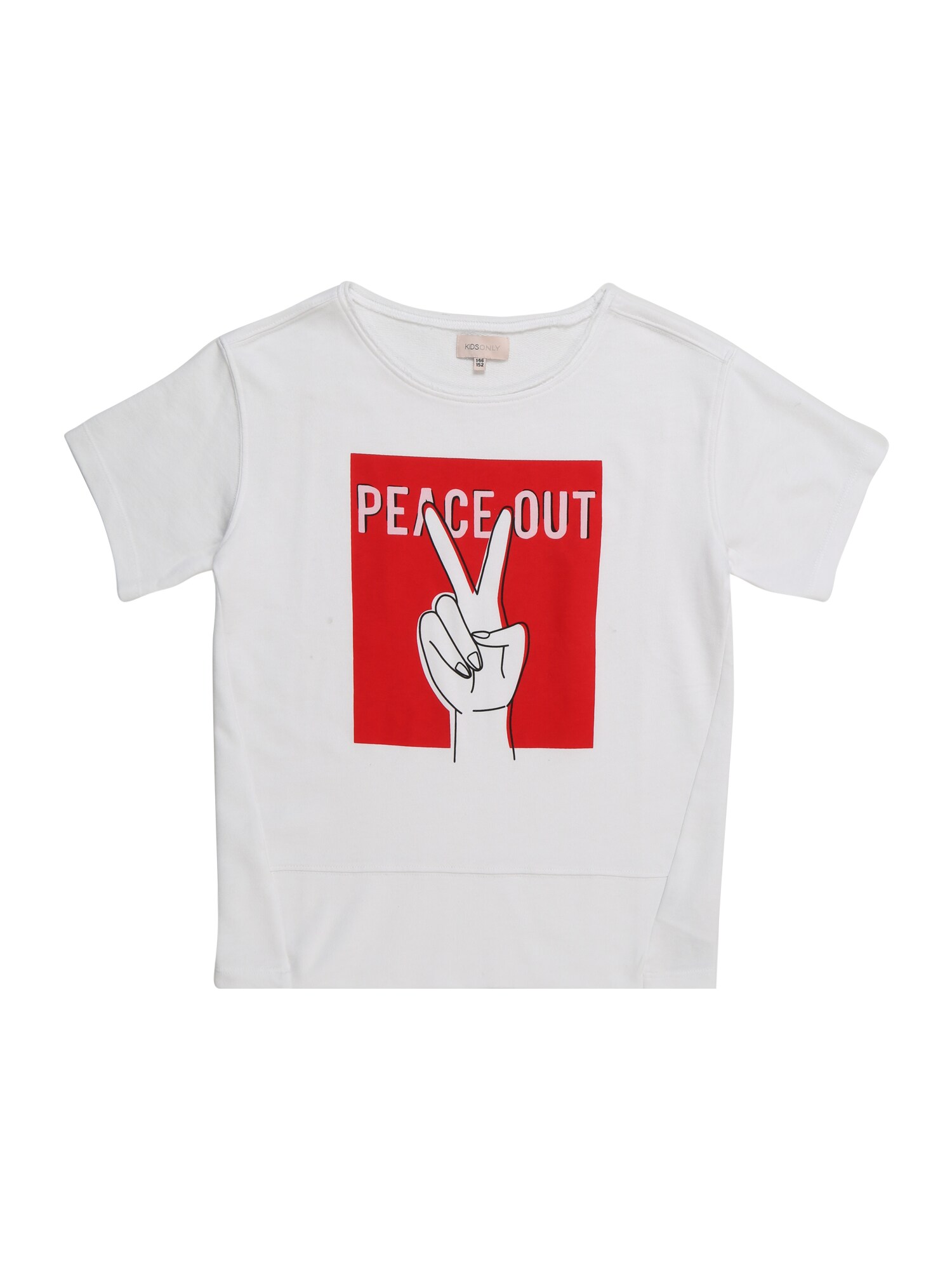 Kids Only Meisjes Shirt Konnellie Ss Print Box Swt Gemengde Kleuren Wit kids only kopen in de aanbieding