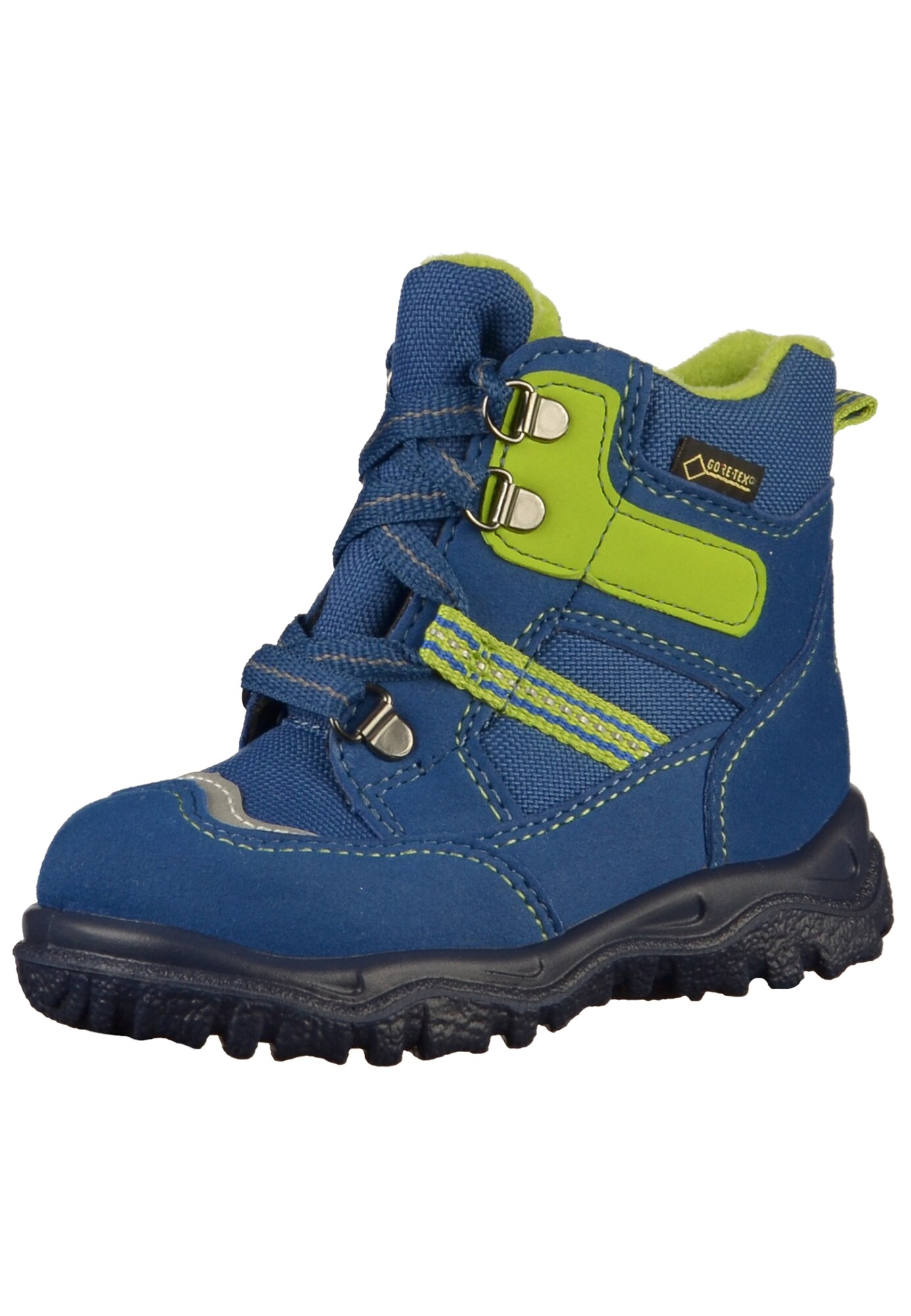 Superfit Jongens Snowboots Blauw Appel superfit kopen in de aanbieding