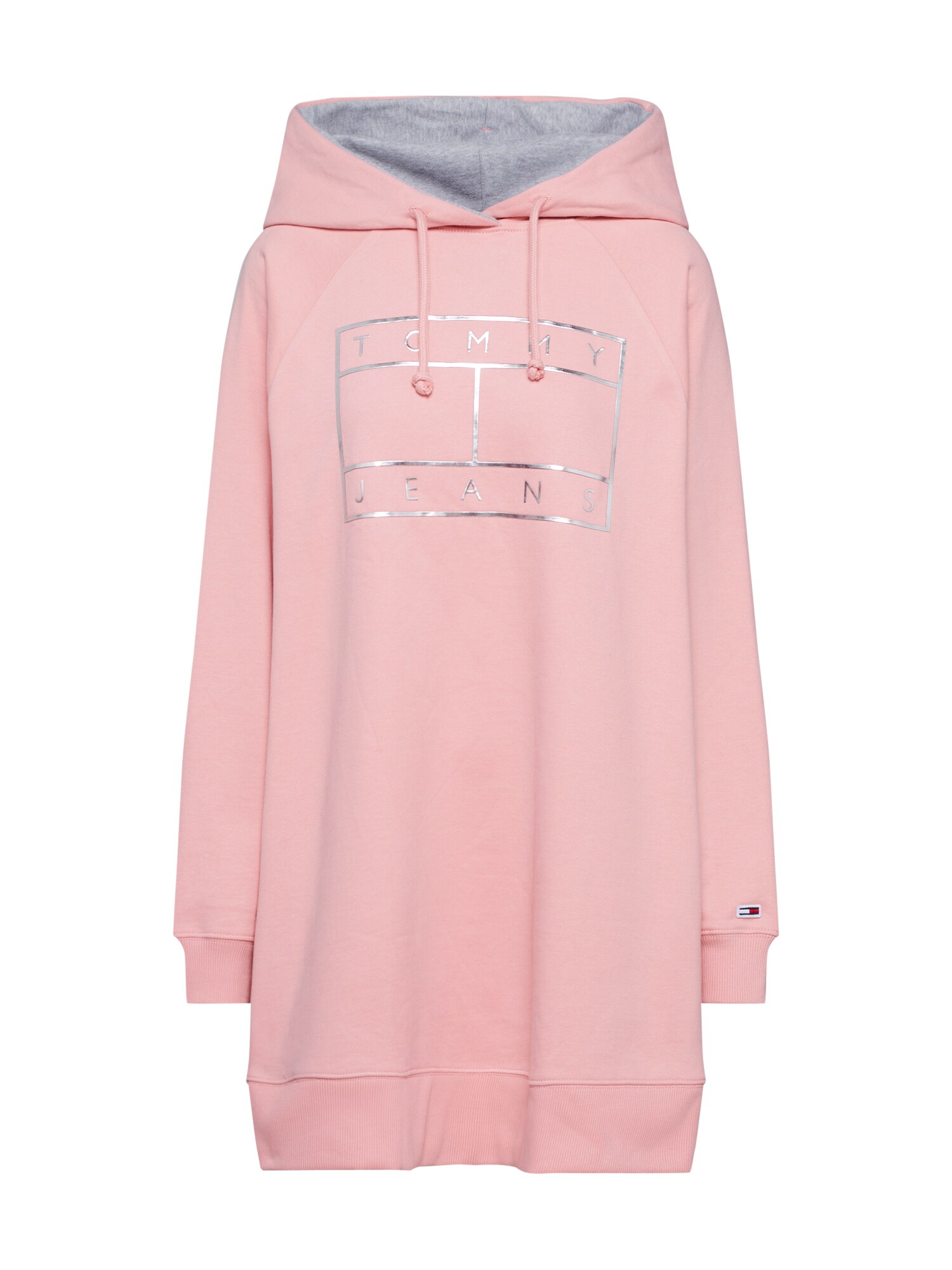 Tommy Jeans Suknelė  ryškiai rožinė spalva