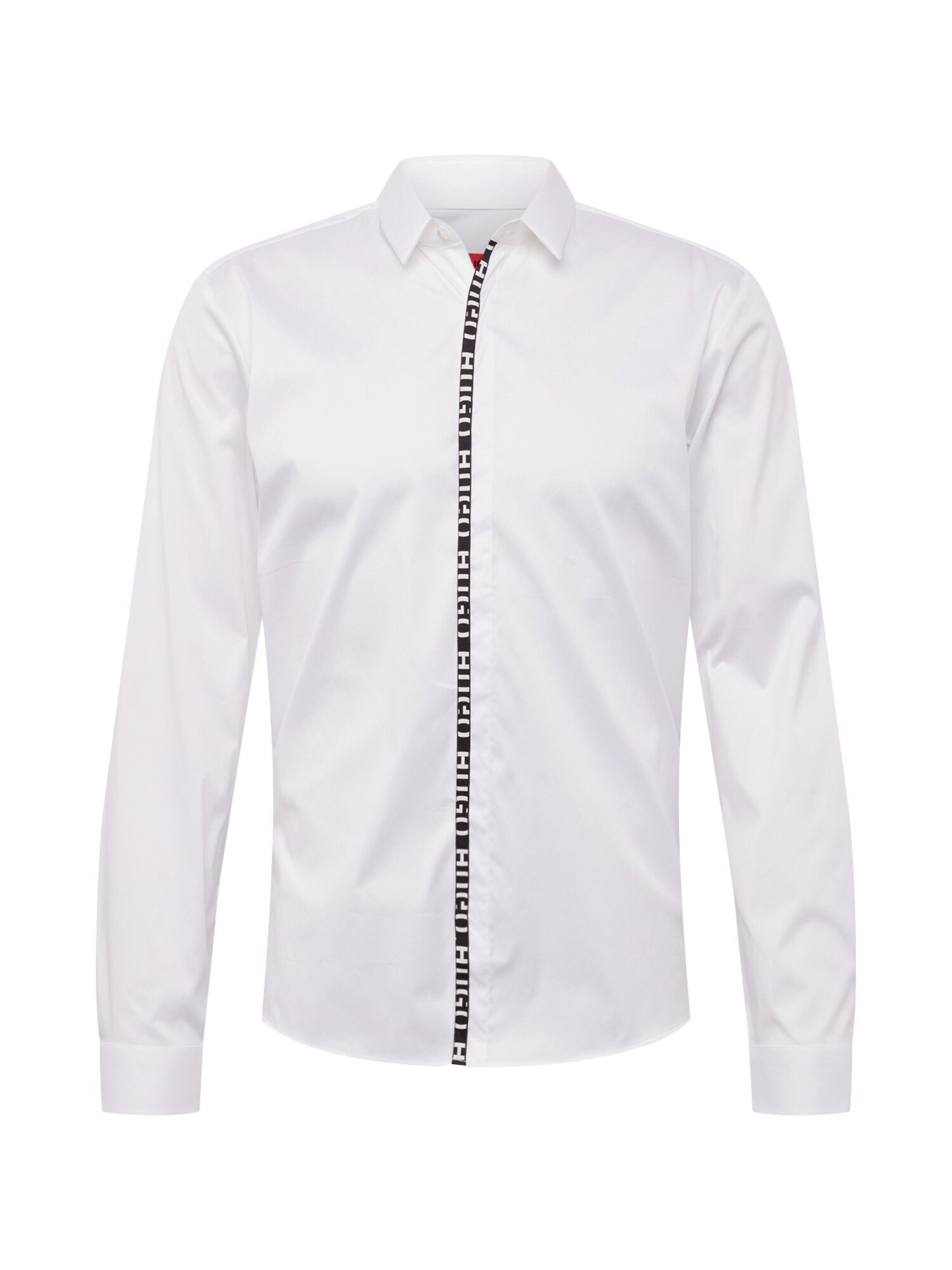 Hugo Heren Overhemd Ero3 Zwart Wit hugo kopen in de aanbieding