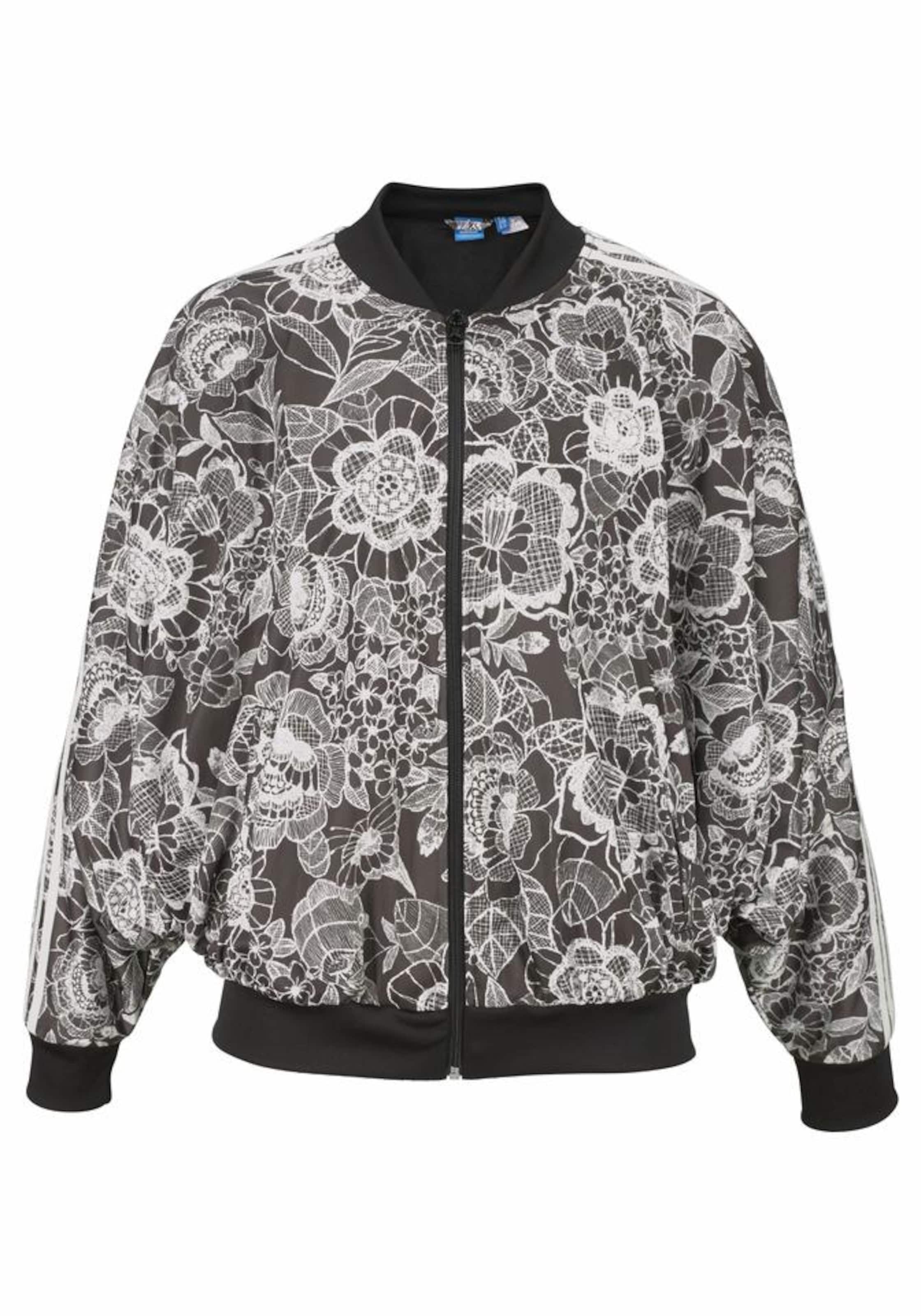 adidas damen jacke blumen