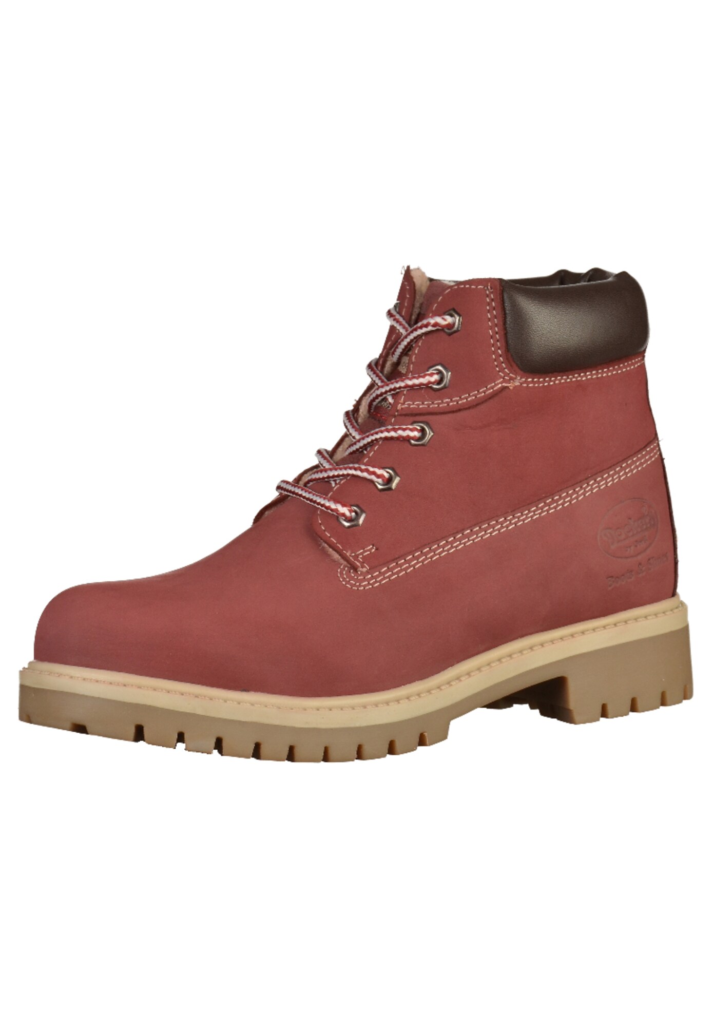 Dockers By Gerli Meisjes Laarzen Lichtbruin Bordeaux dockers by gerli kopen in de aanbieding