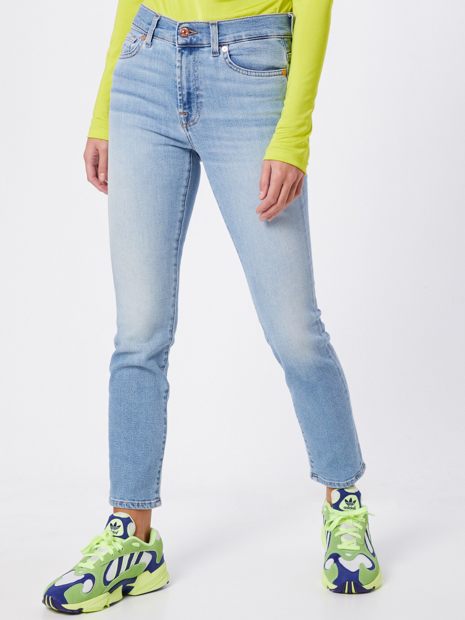 7 for all mankind Džinsai 'ROXANNE ANKLE LUXE VINTAGE'  tamsiai (džinso) mėlyna