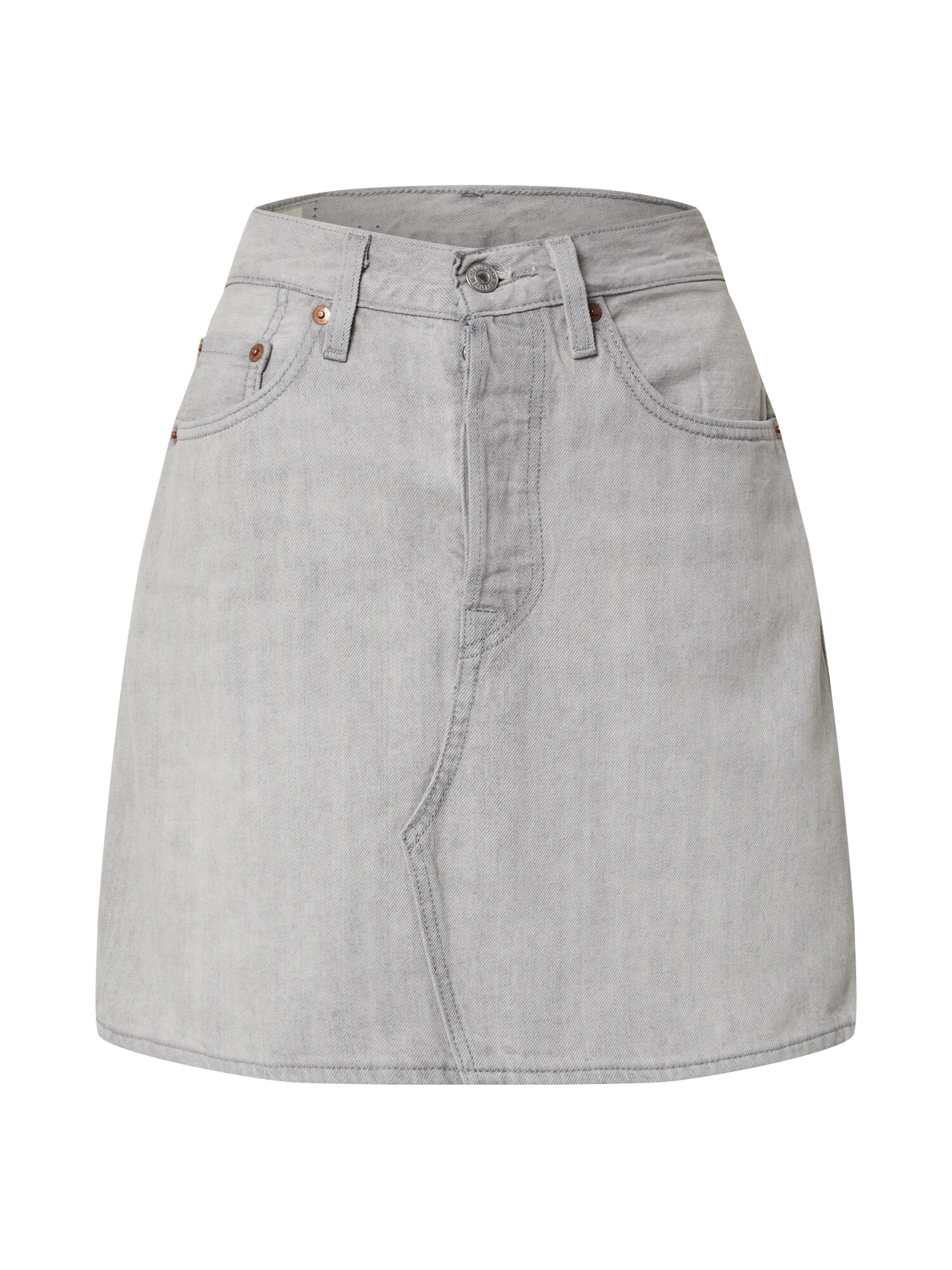 LEVI'S Sijonas 'HR DECON ICONIC BF SKIRT'  pilko džinso