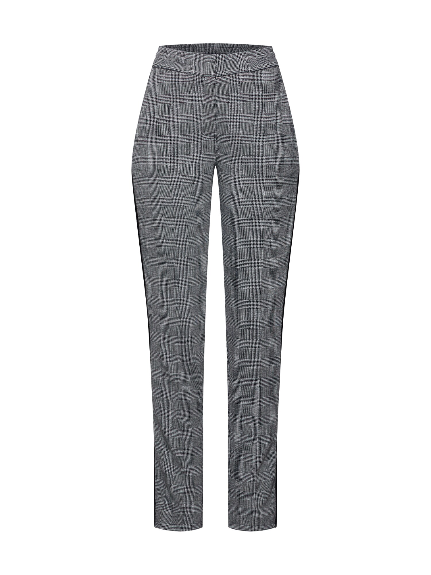 More Dames Pantalon Zilvergrijs Zwart more more kopen in de aanbieding
