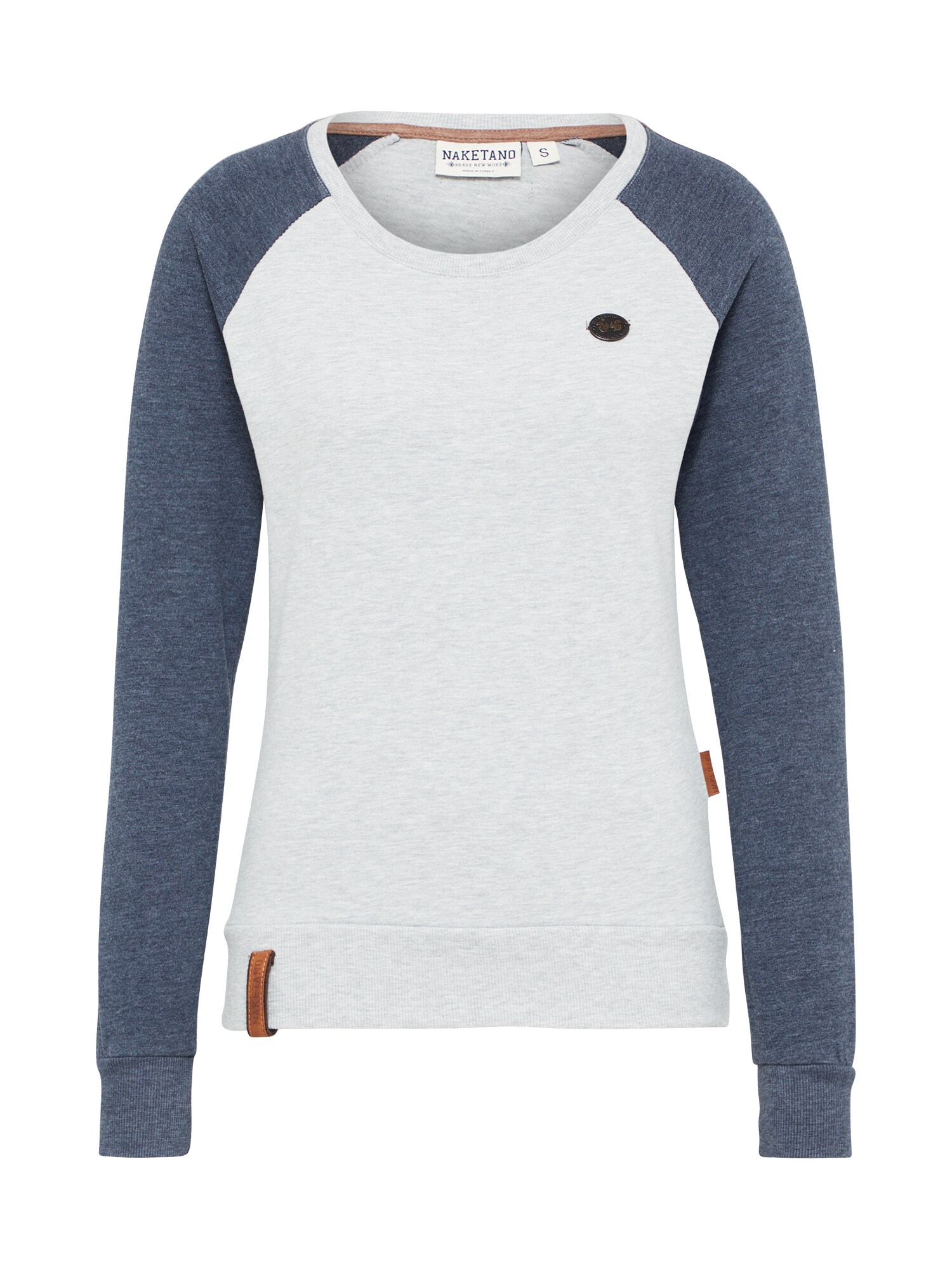 Naketano Sweatshirt navy / grau