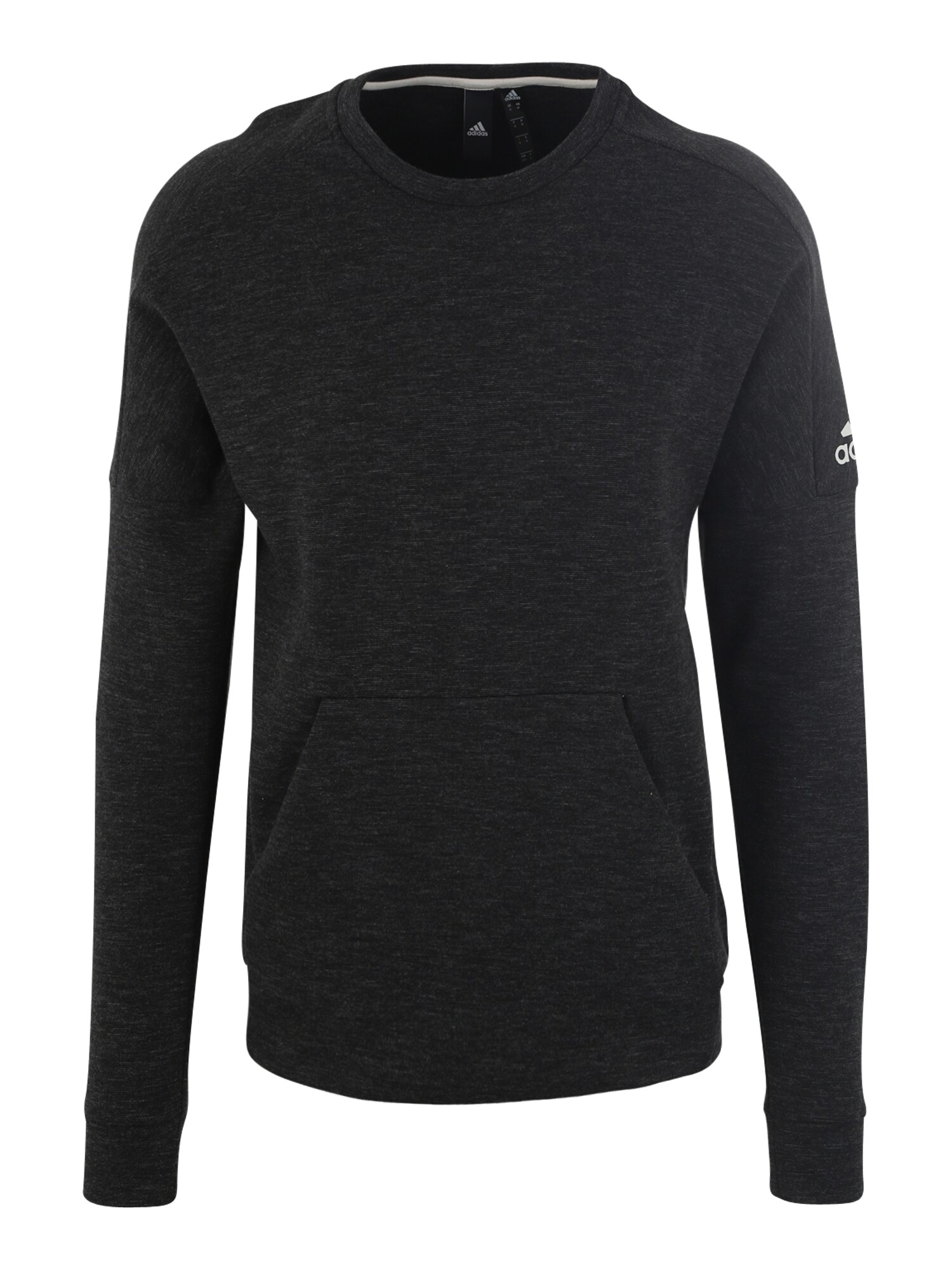 Adidas Performance Heren Sportsweatshirt Id Stadium Cr Zwart Gemeleerd adidas performance kopen in de aanbieding