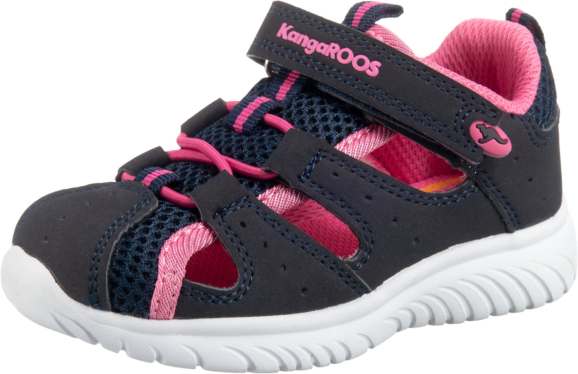KangaROOS Nyitott cipők 'Rock lite'  tengerészkék / rózsaszín akciós termékkép 1