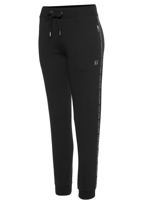 LASCANA ACTIVE, Sportnadrágok, fekete, 3 kép a 6 közül