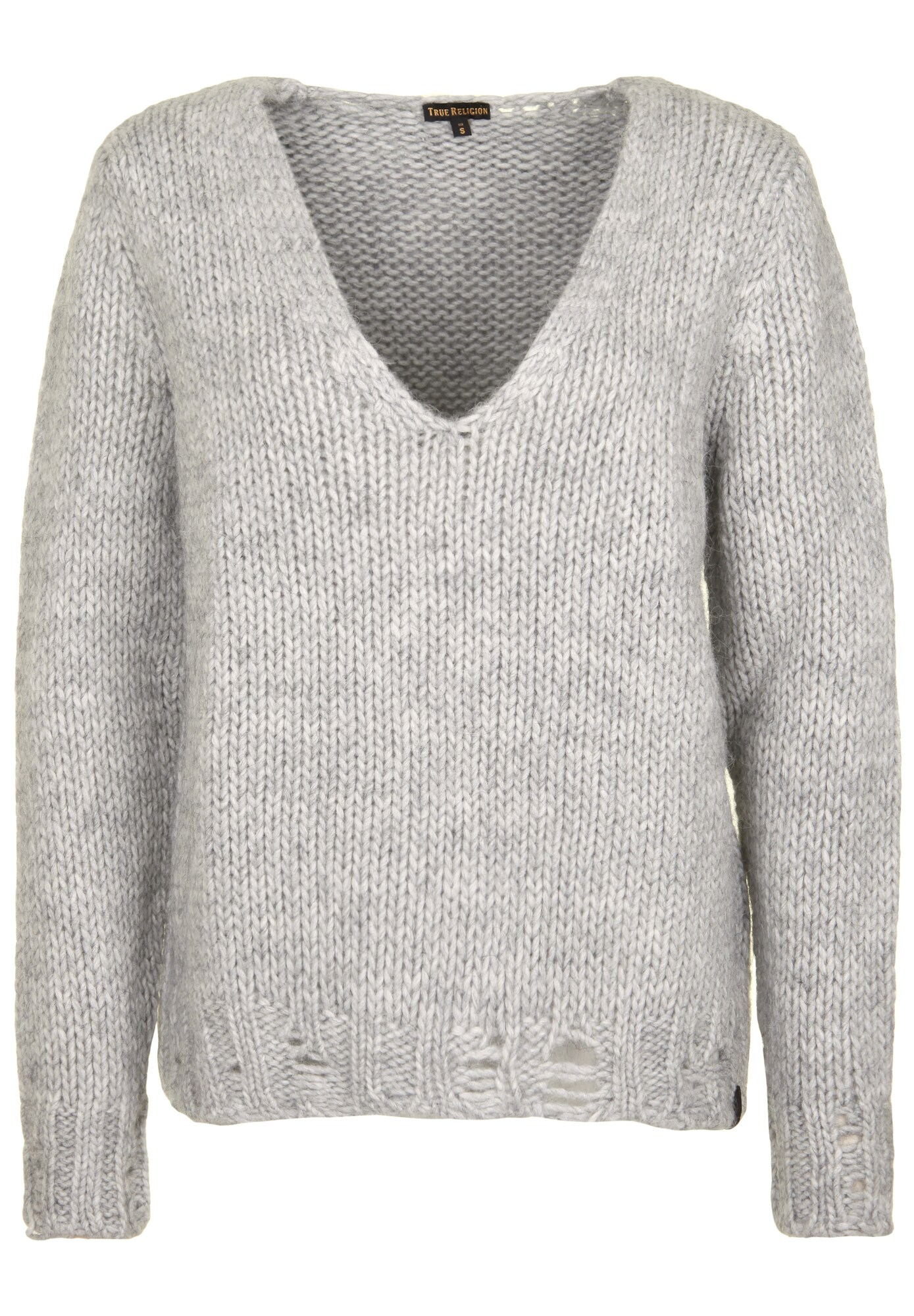 True Religion Dames Trui Grijs true religion kopen in de aanbieding