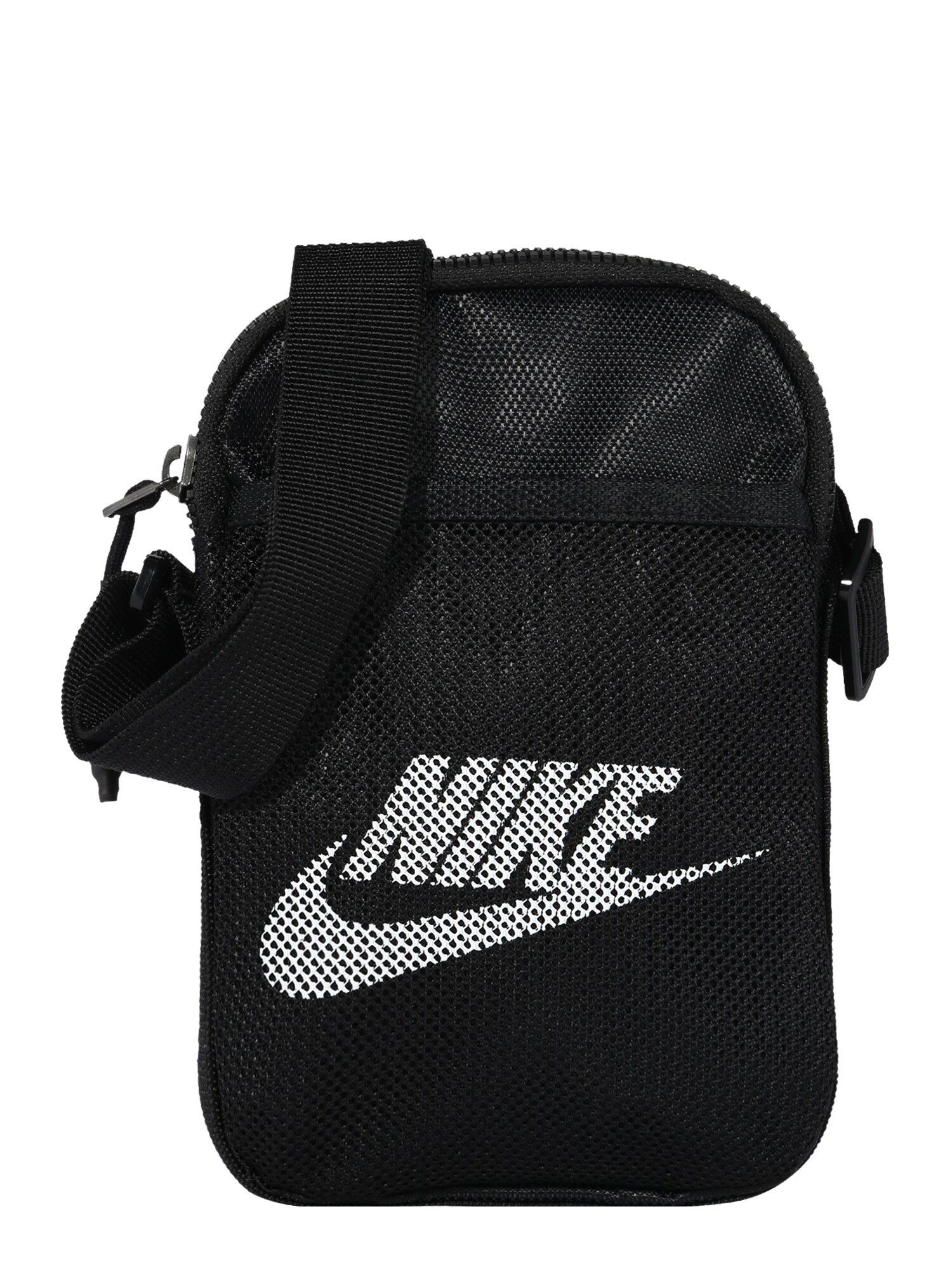 Nike Sportswear Taška cez rameno 'Heritage'  čierna / biela