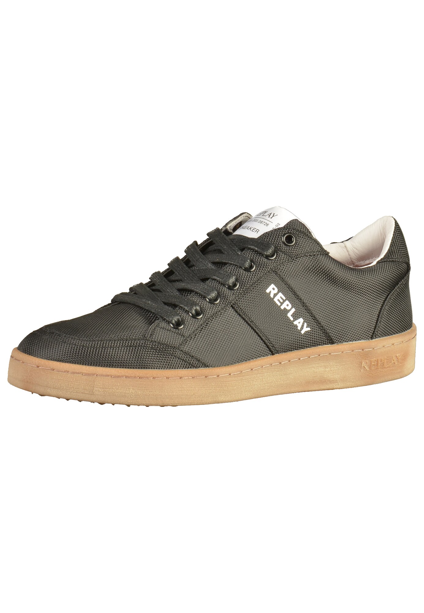 Replay Heren Sneakers Laag Zwart replay kopen in de aanbieding