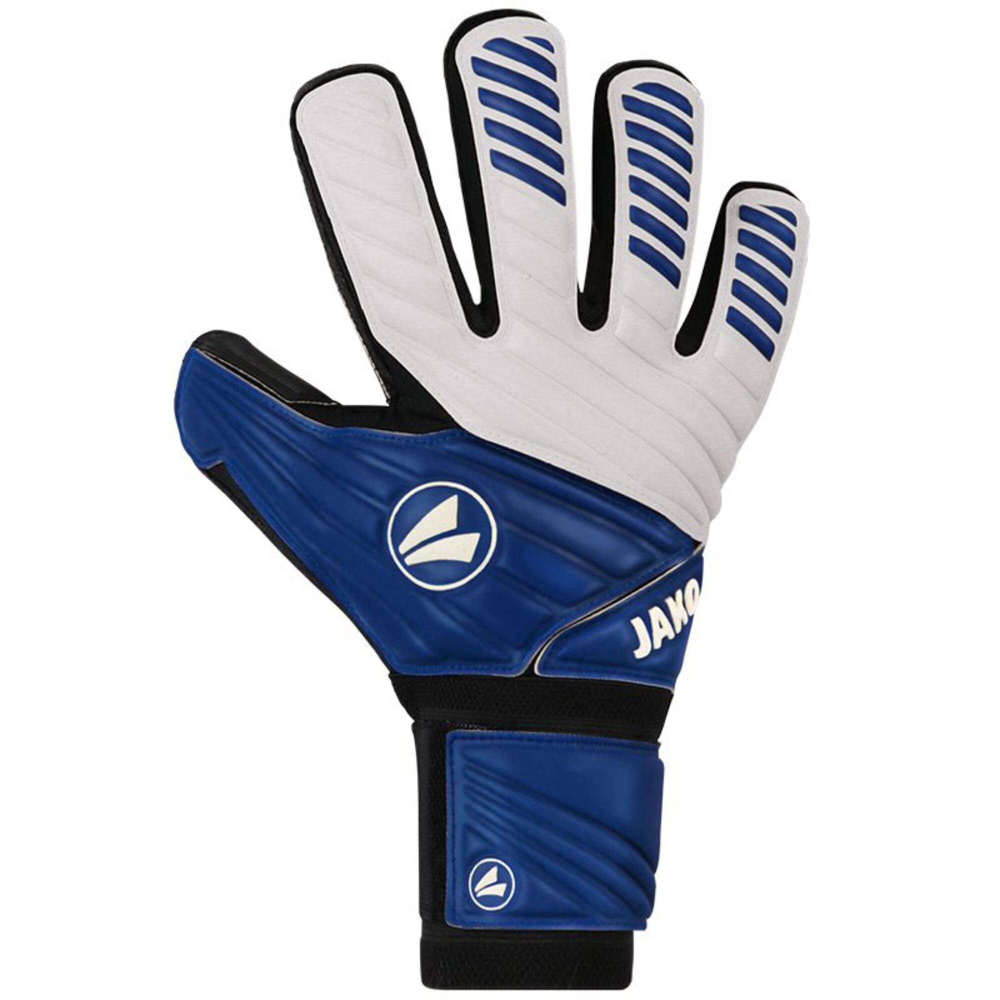 Jako Heren Sporthandschoenen Champ Supersoft Rc Blauw Zwart Wit jako kopen in de aanbieding