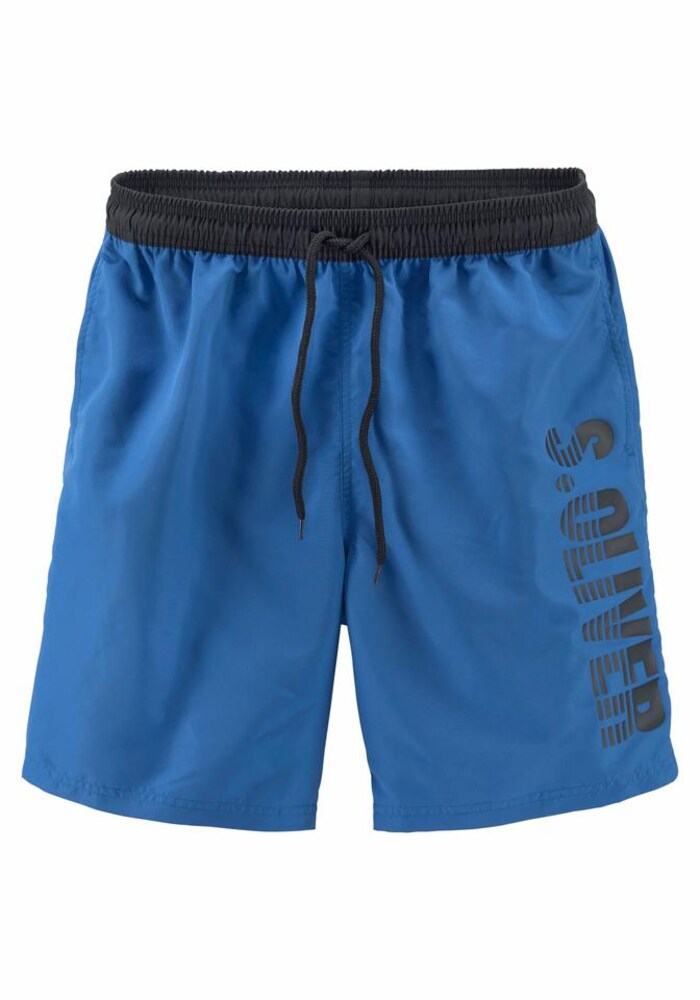 s.Oliver Badeshorts Herren Größe XL blau / schwarz