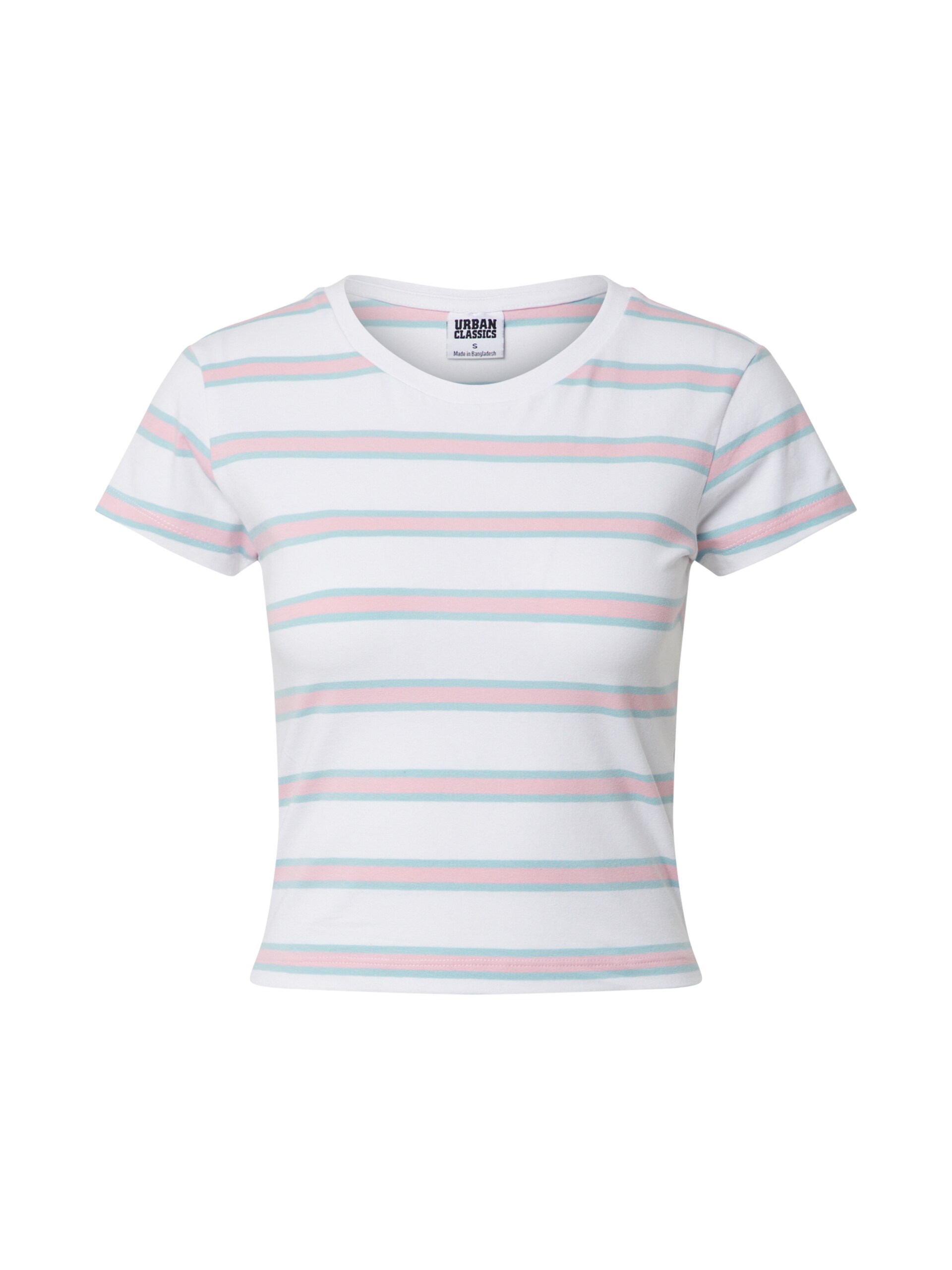 Urban Classics T-shirt blå / rosa dam