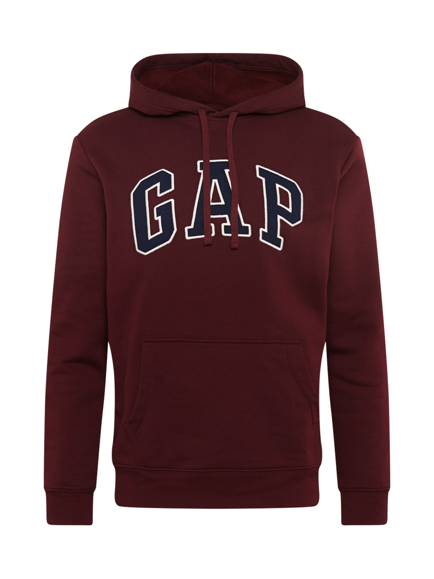 GAP Megztinis be užsegimo  vyno raudona spalva / tamsiai mėlyna / balkšva
