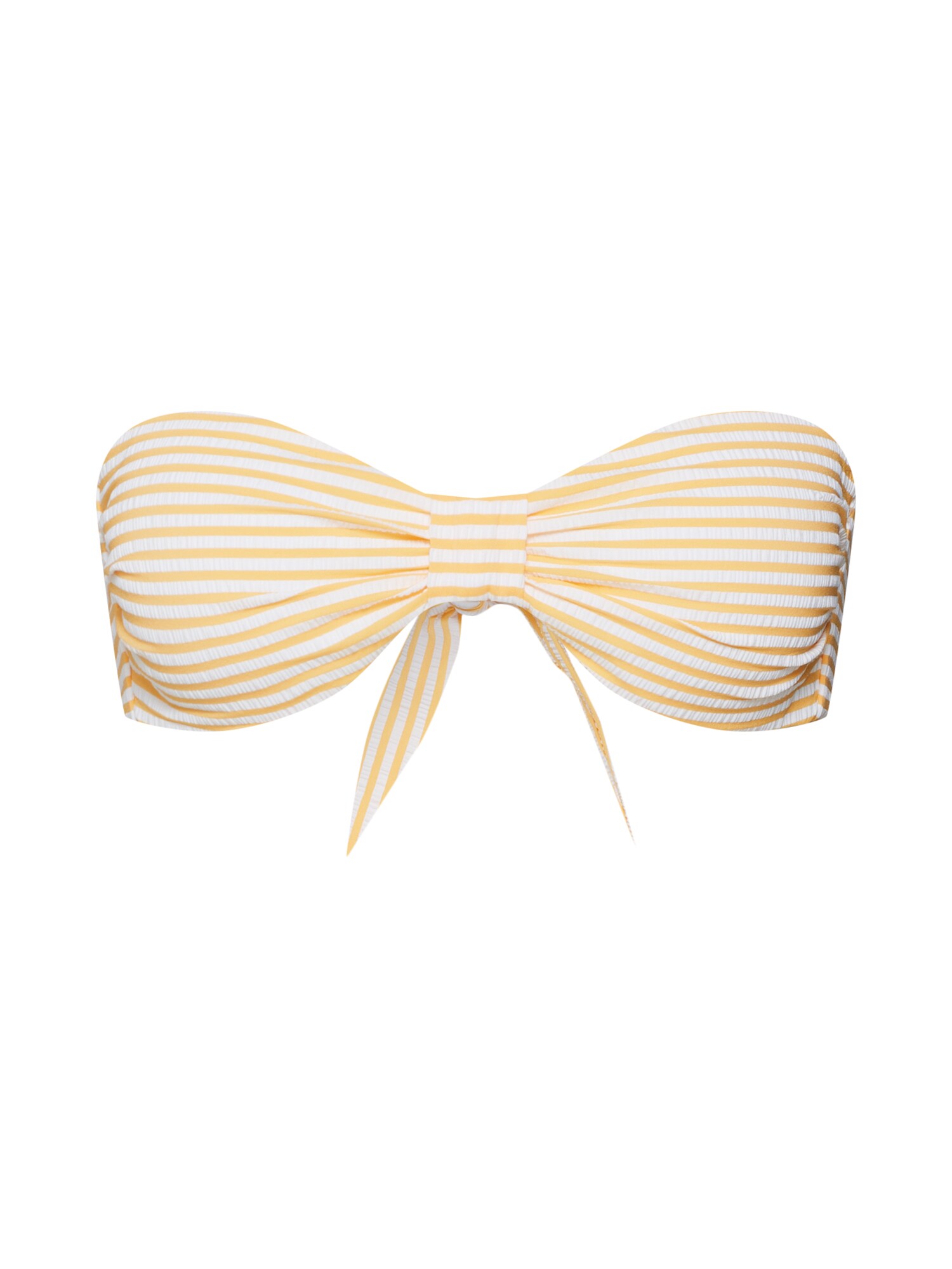 About You Dames Bikinitop Jolina Geel Wit about you kopen in de aanbieding