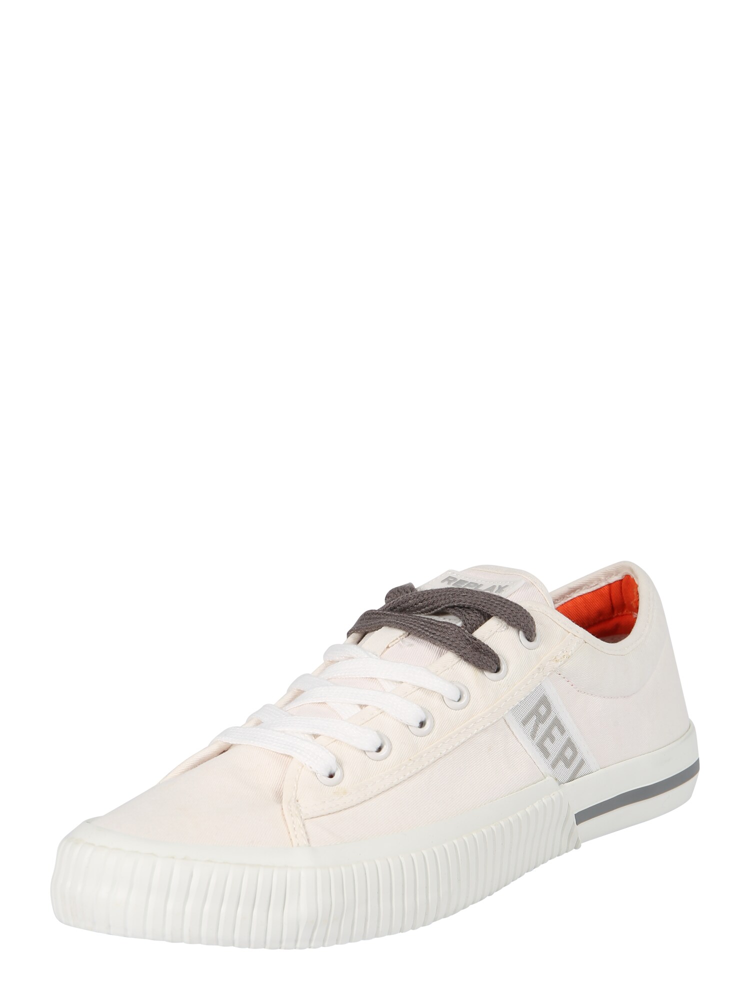 Replay Heren Sneakers Laag Bruin Grijs Offwhite replay kopen in de aanbieding