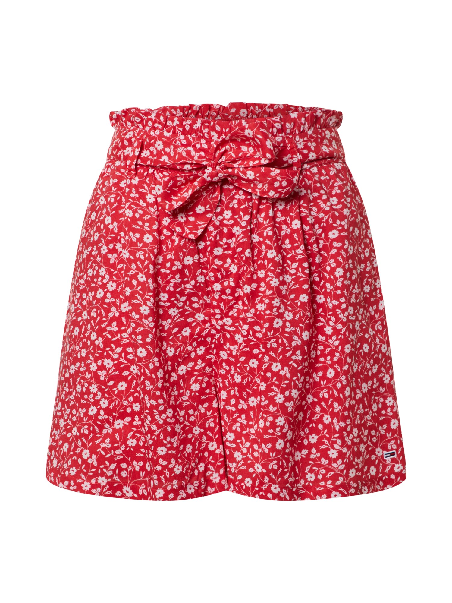 Tommy Jeans Kelnės  balta / raudona