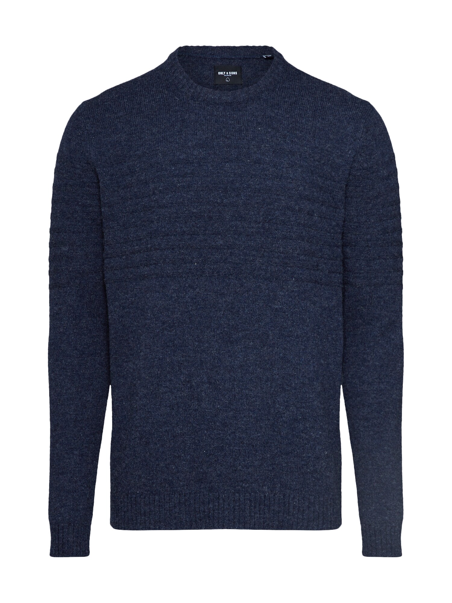 Only & Sons Megztinis 'onsHOWARD 7 SOFT CREW NECK KNIT'  tamsiai mėlyna