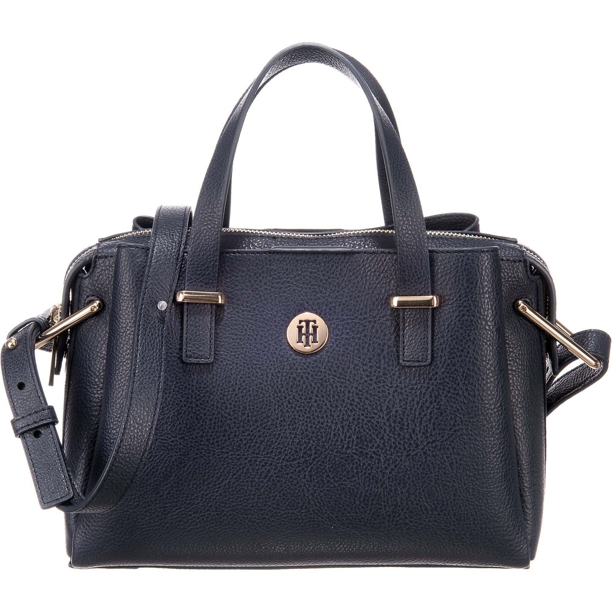TOMMY HILFIGER Rankinė 'TH CORE MED SATCHEL CORP'  mėlyna