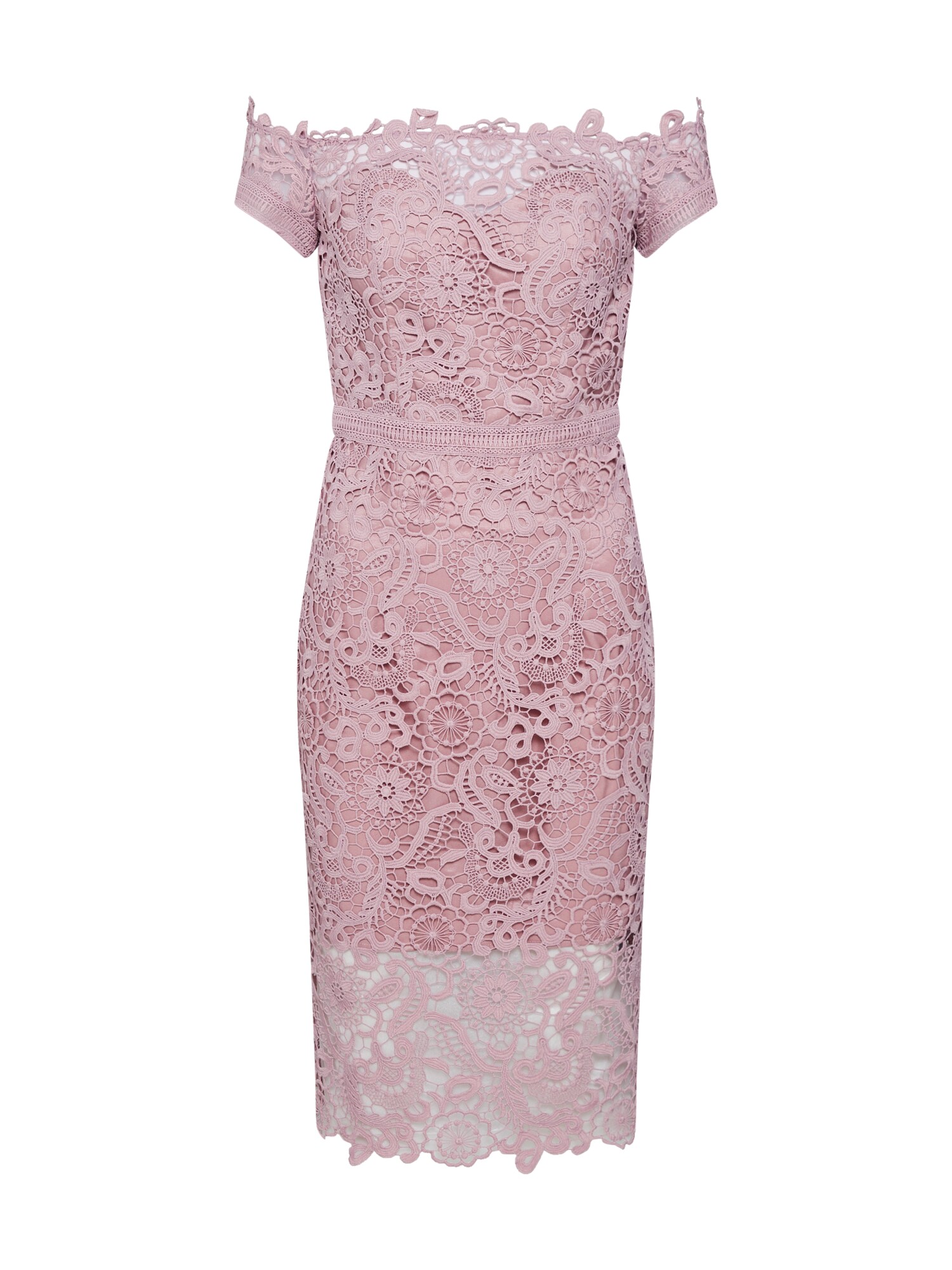 Chi London Dames Jurk Alma Mauve chi chi london kopen in de aanbieding