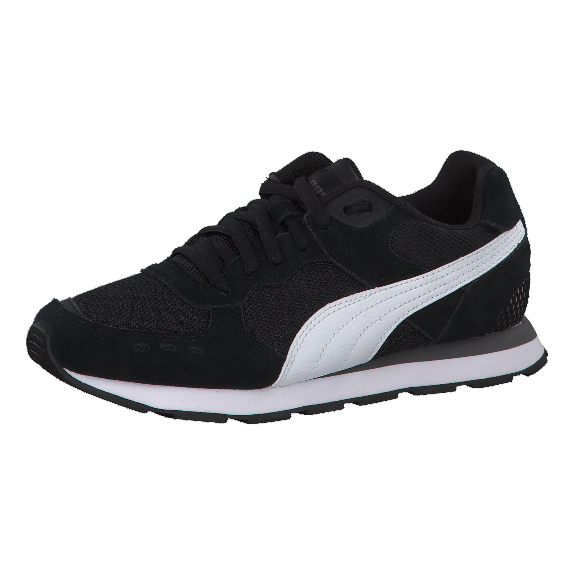Puma Jongens Sneakers Vista Jr Zwart Wit puma kopen in de aanbieding