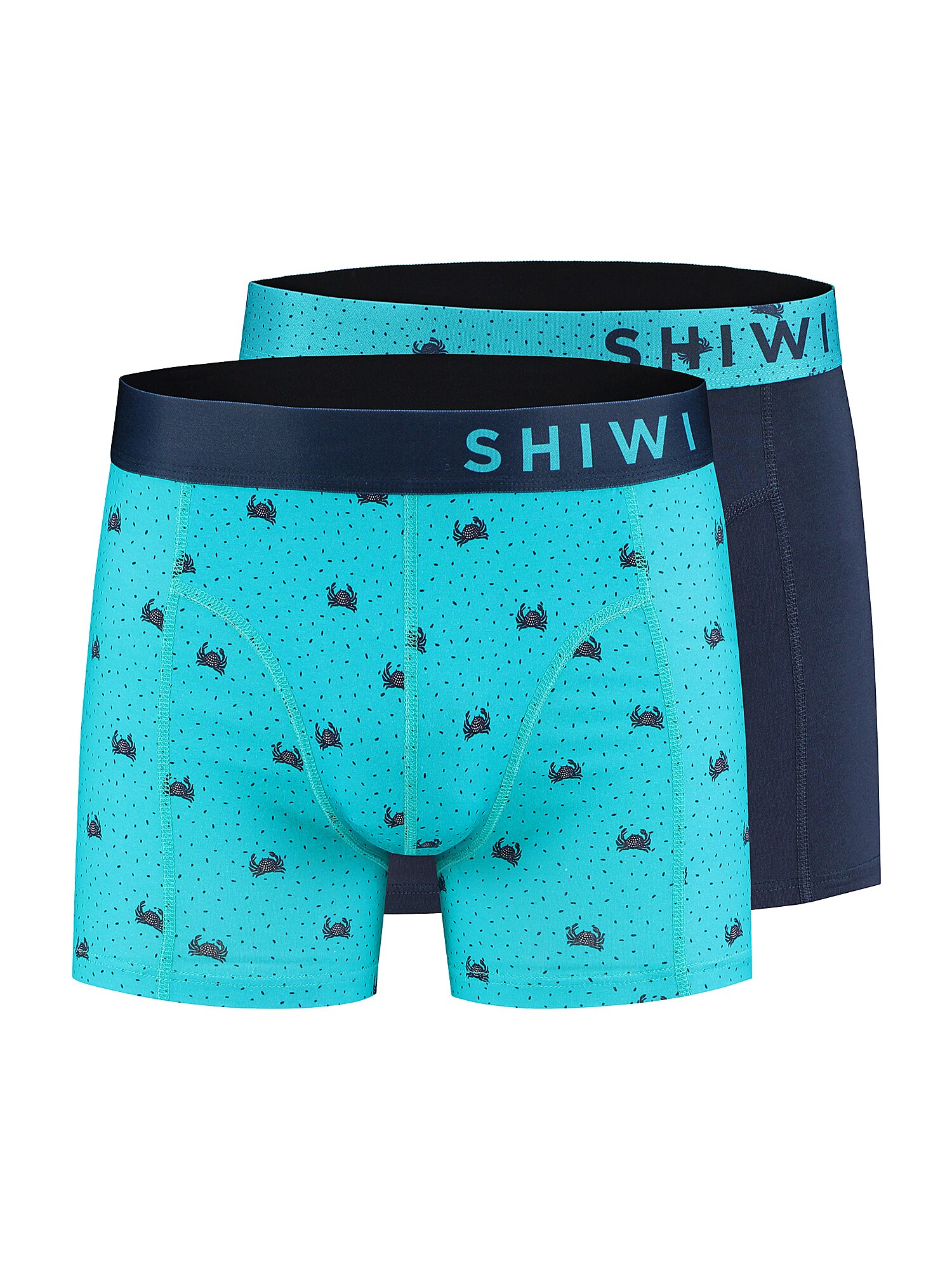 Shiwi Boxer trumpikės 'men boxershort crabby'  mėlyna