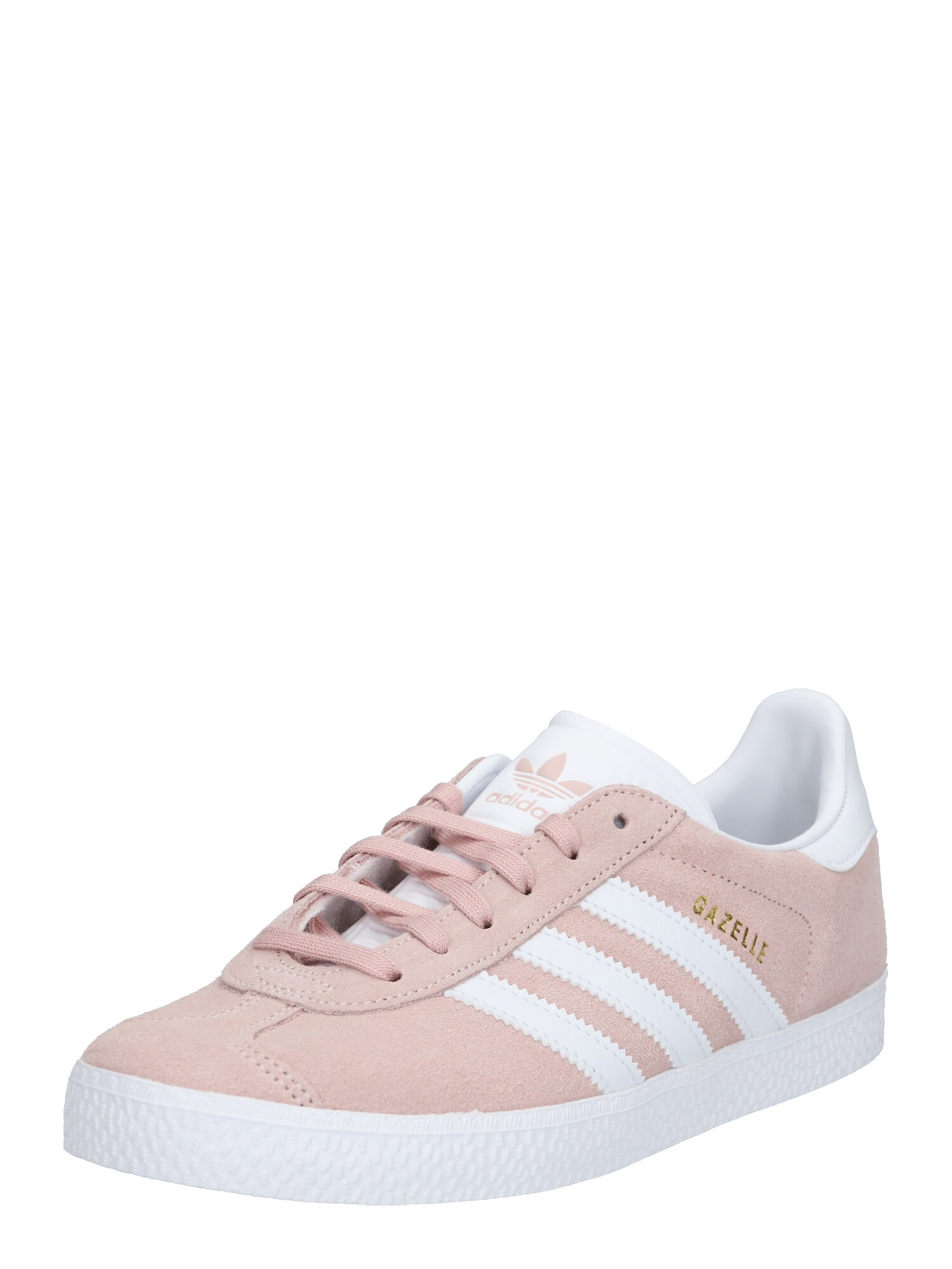 ADIDAS ORIGINALS Sportbačiai 'Gazelle'  balta / rožių spalva