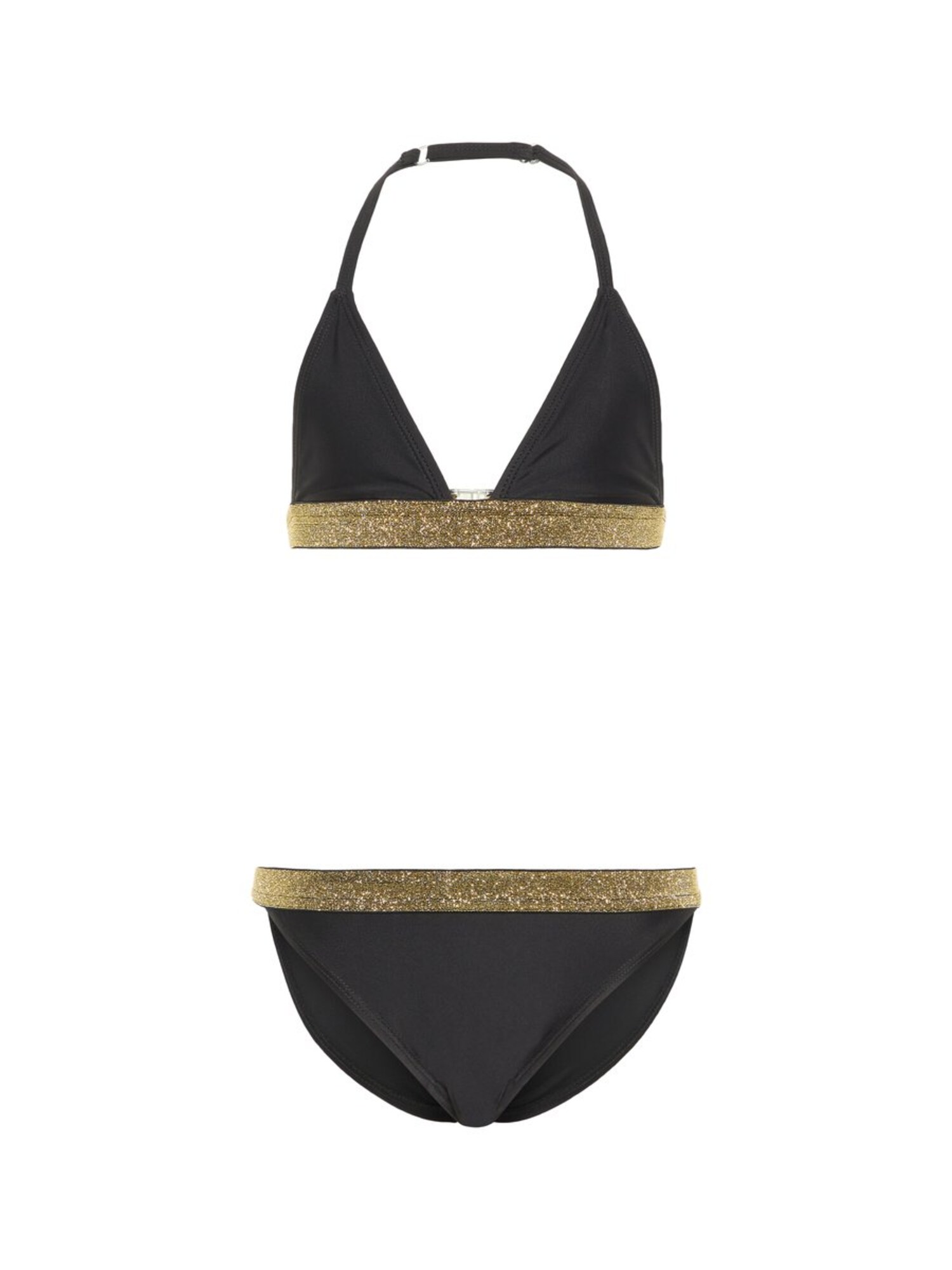 Name It Meisjes Bikini Goud Zwart name it kopen in de aanbieding