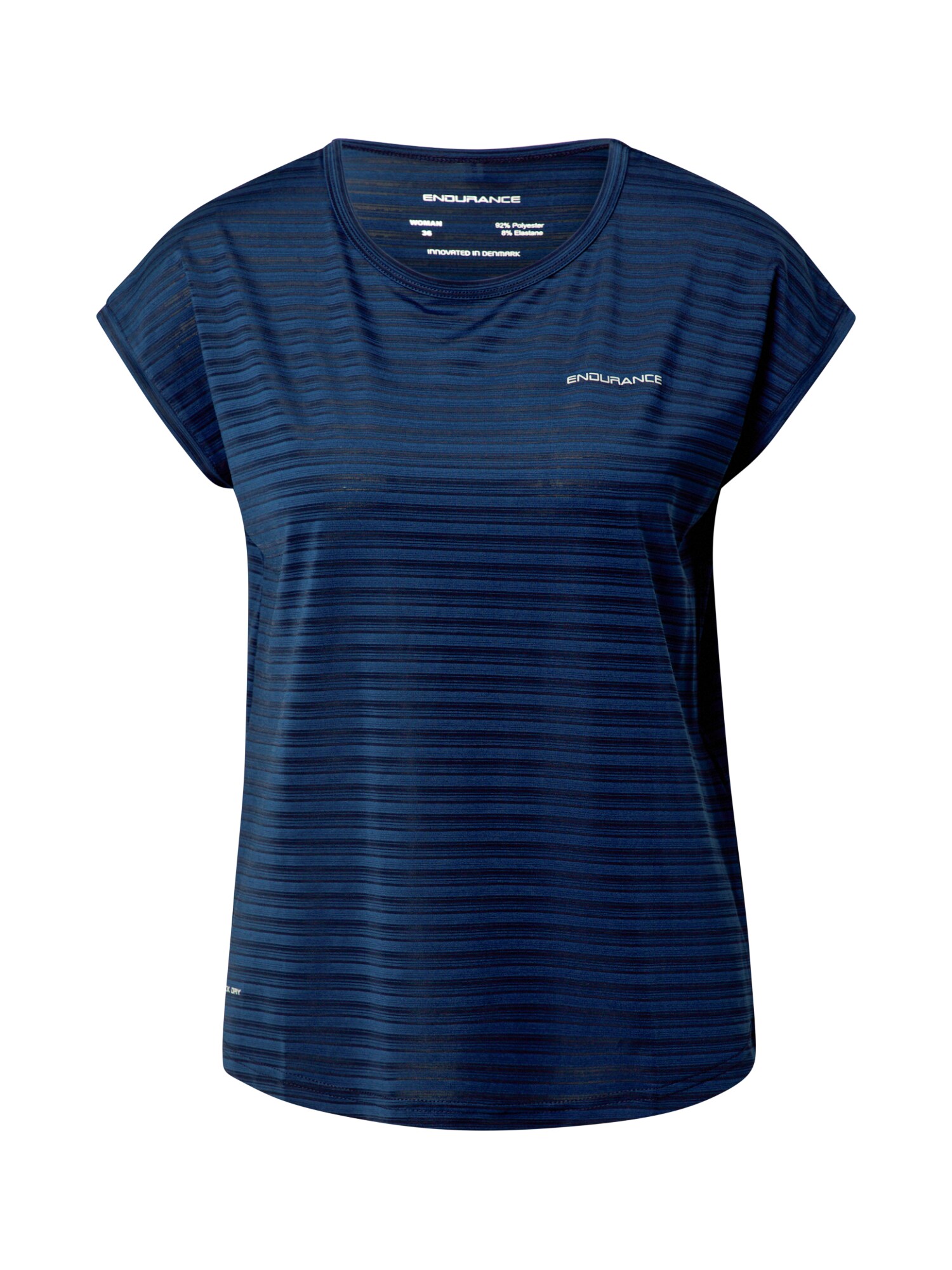 ENDURANCE Sportiniai marškinėliai 'Limko'  tamsiai mėlyna / juoda
