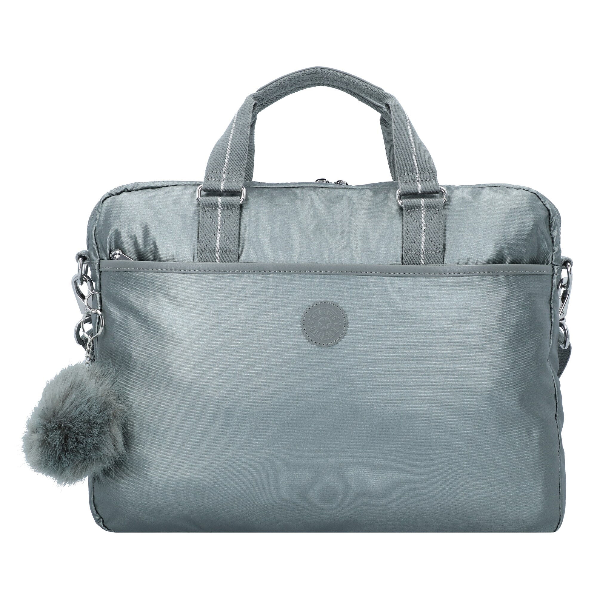 Kipling Dames Aktentas Zilver kipling kopen in de aanbieding