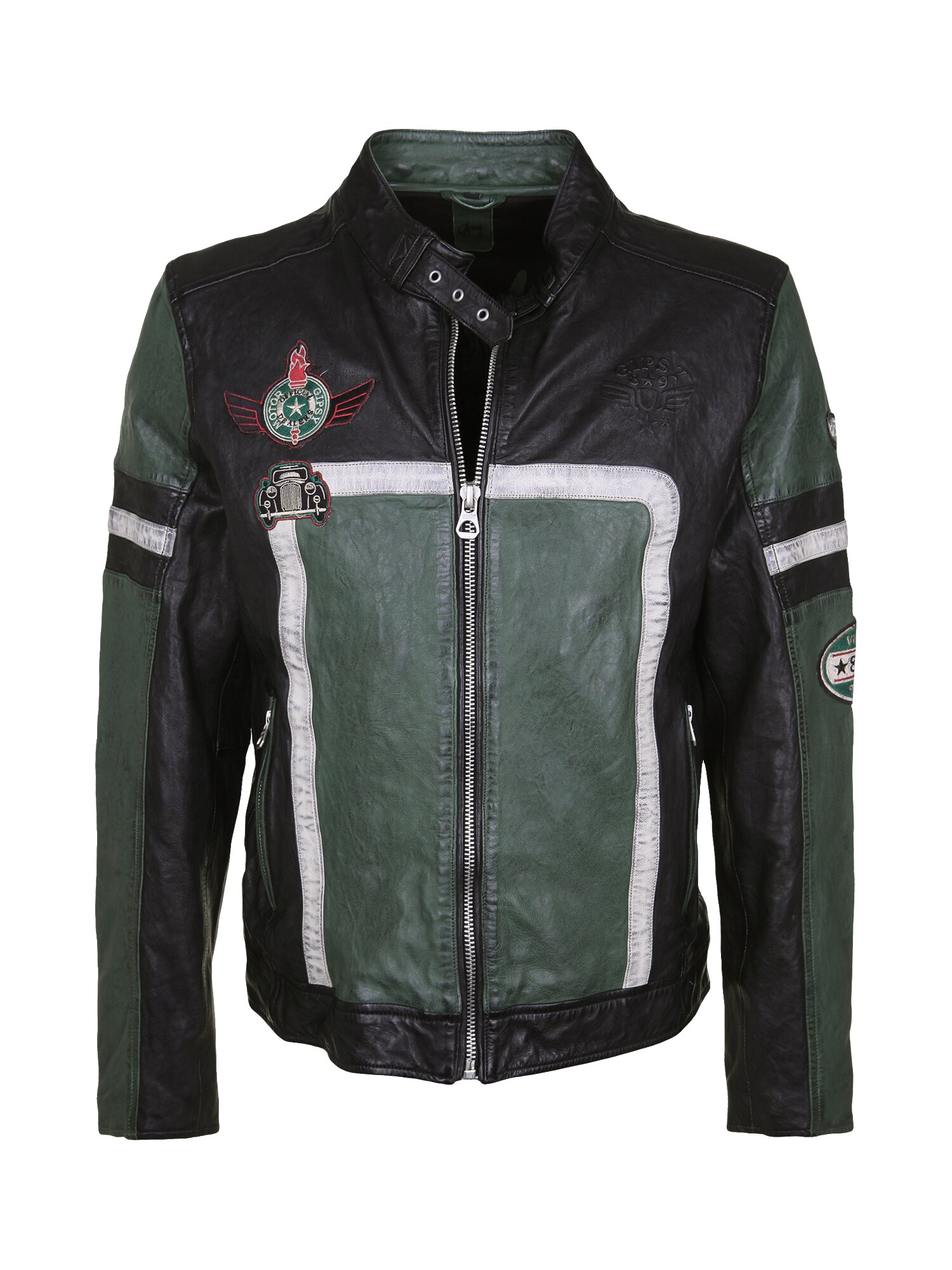 Gipsy Heren Tussenjas Emmet Donkergroen Zwart gipsy kopen in de aanbieding