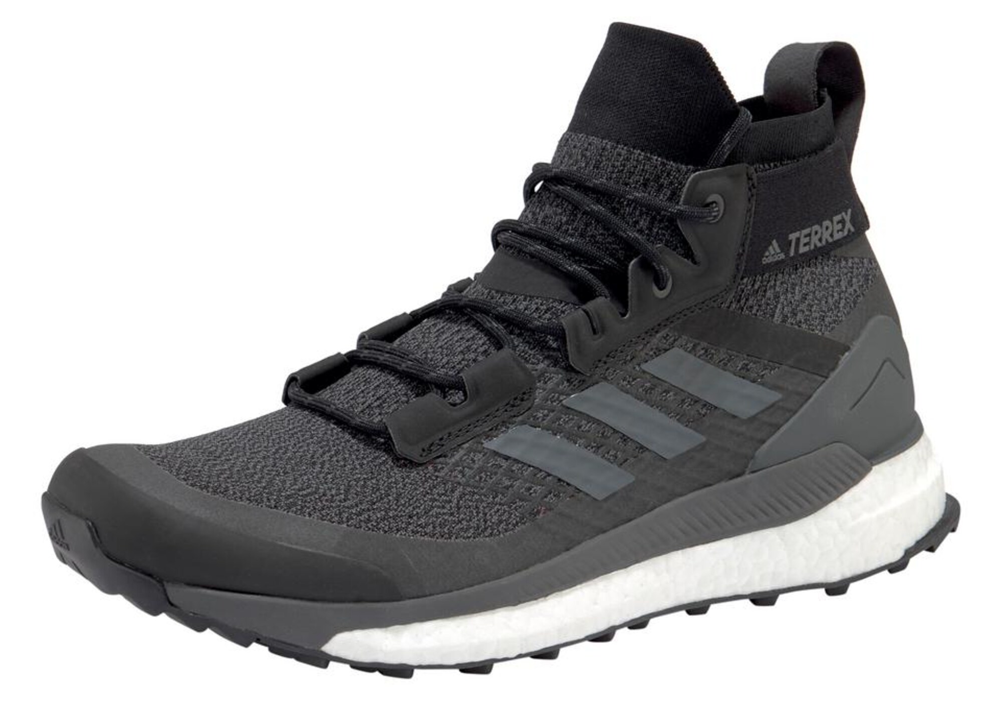 Adidas Performance Heren Boots Terrex Boost Free Hiker Antraciet Zwart adidas performance kopen in de aanbieding