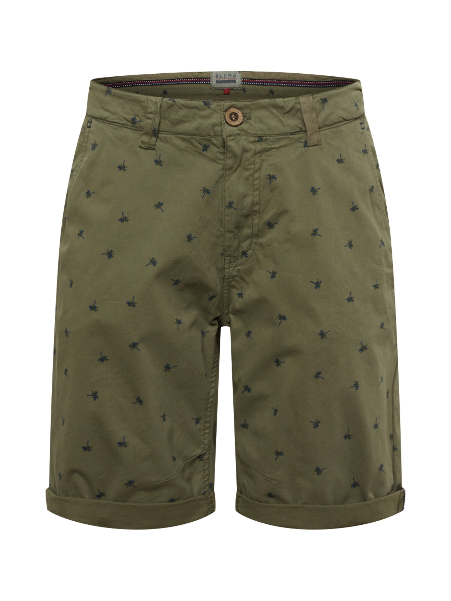 BLEND Chino stiliaus kelnės  alyvuogių spalva