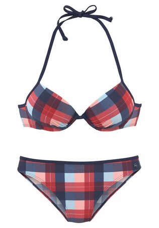s.Oliver, Bikini, kék & piros